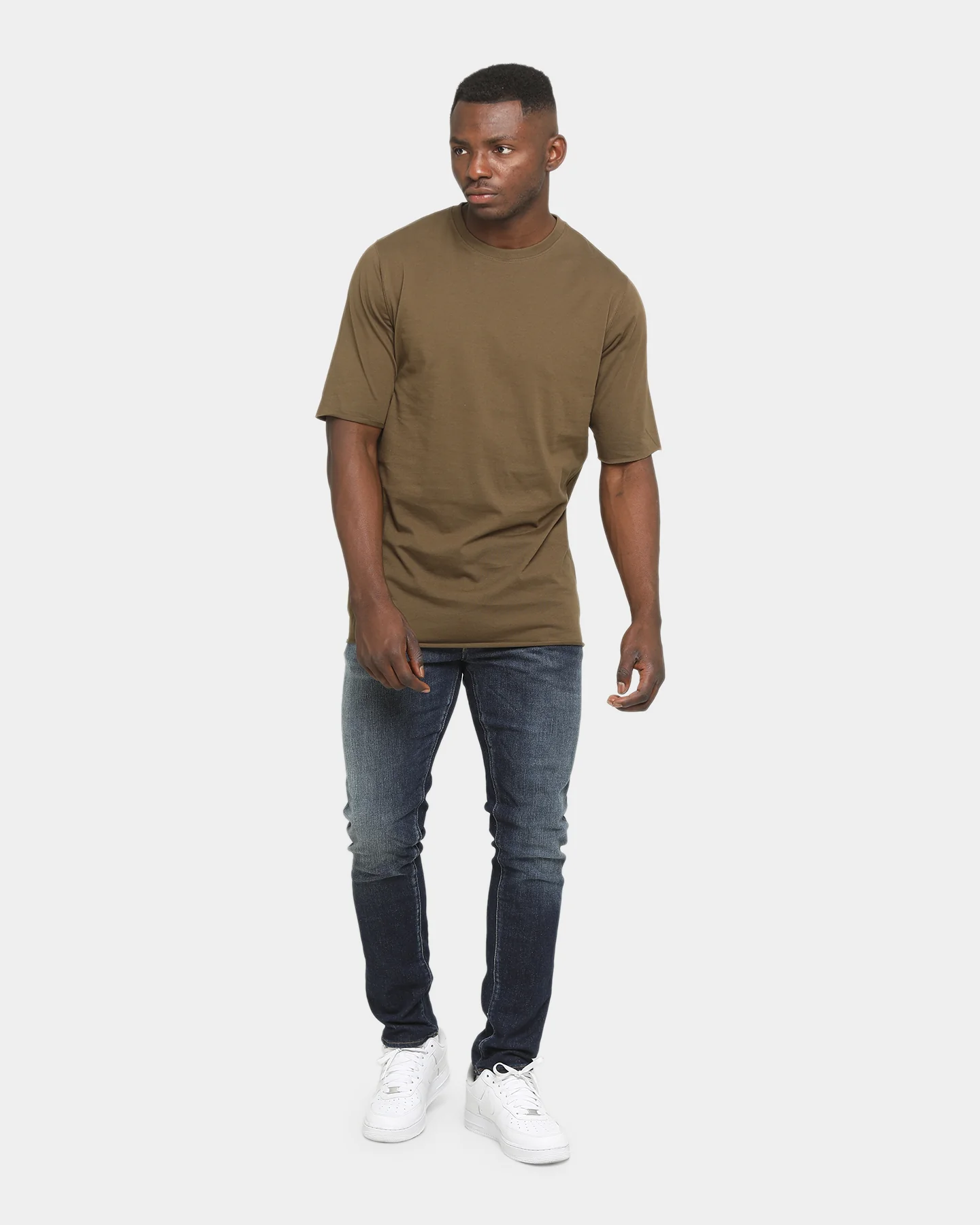 Well Made Unorthodox T-Shirt Army Green - Image 2