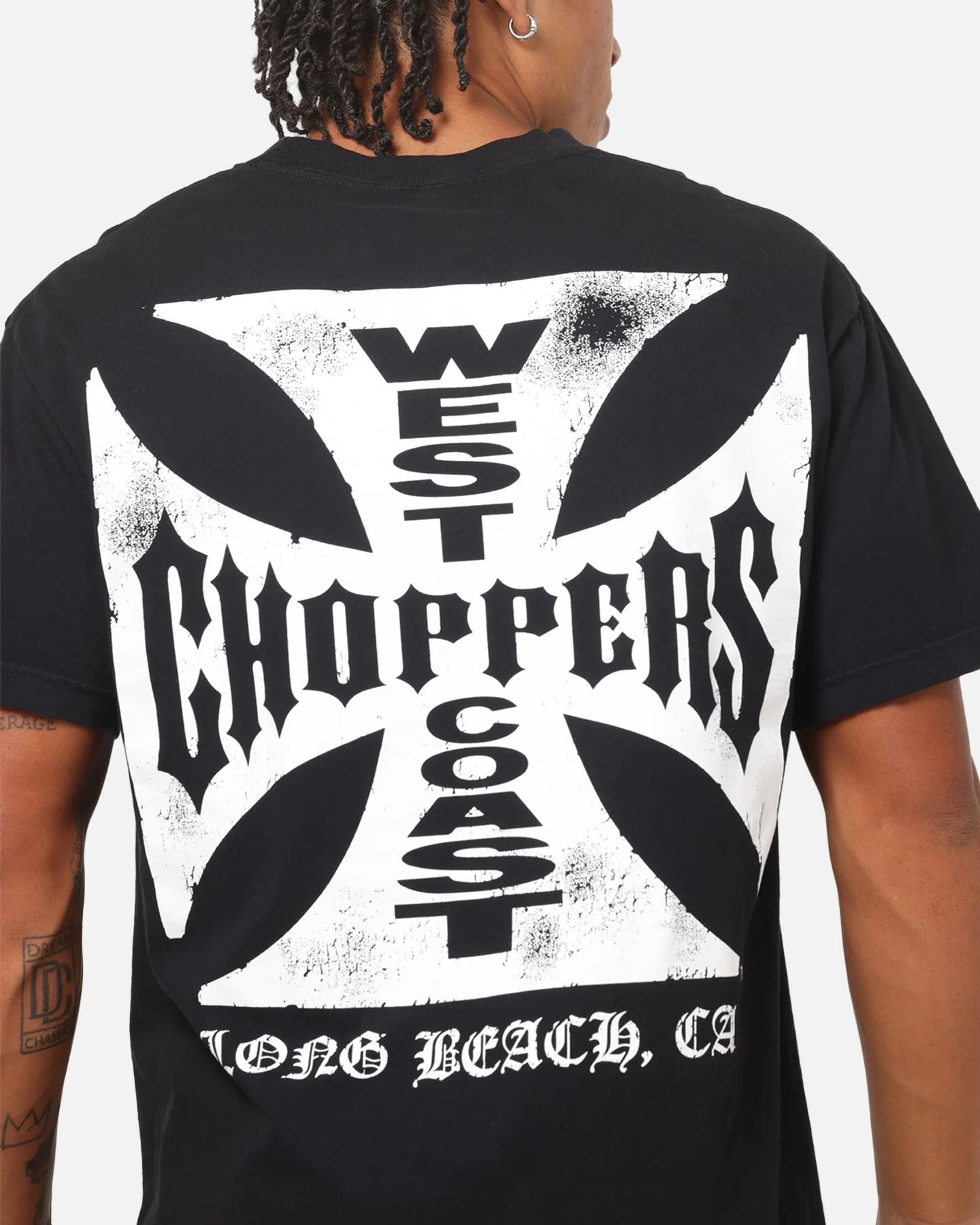 West Coast Choppers Raid T-Shirt Black Vintage - Image 7