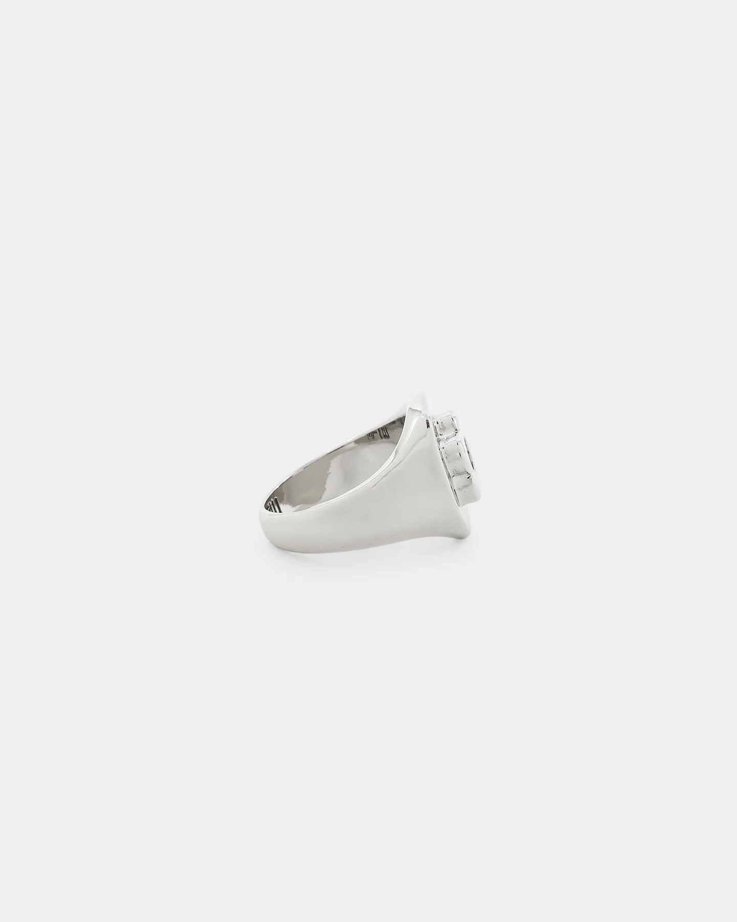 Wild For The Weekend Flower Power Signet Ring (Medium) Silver - Image 6