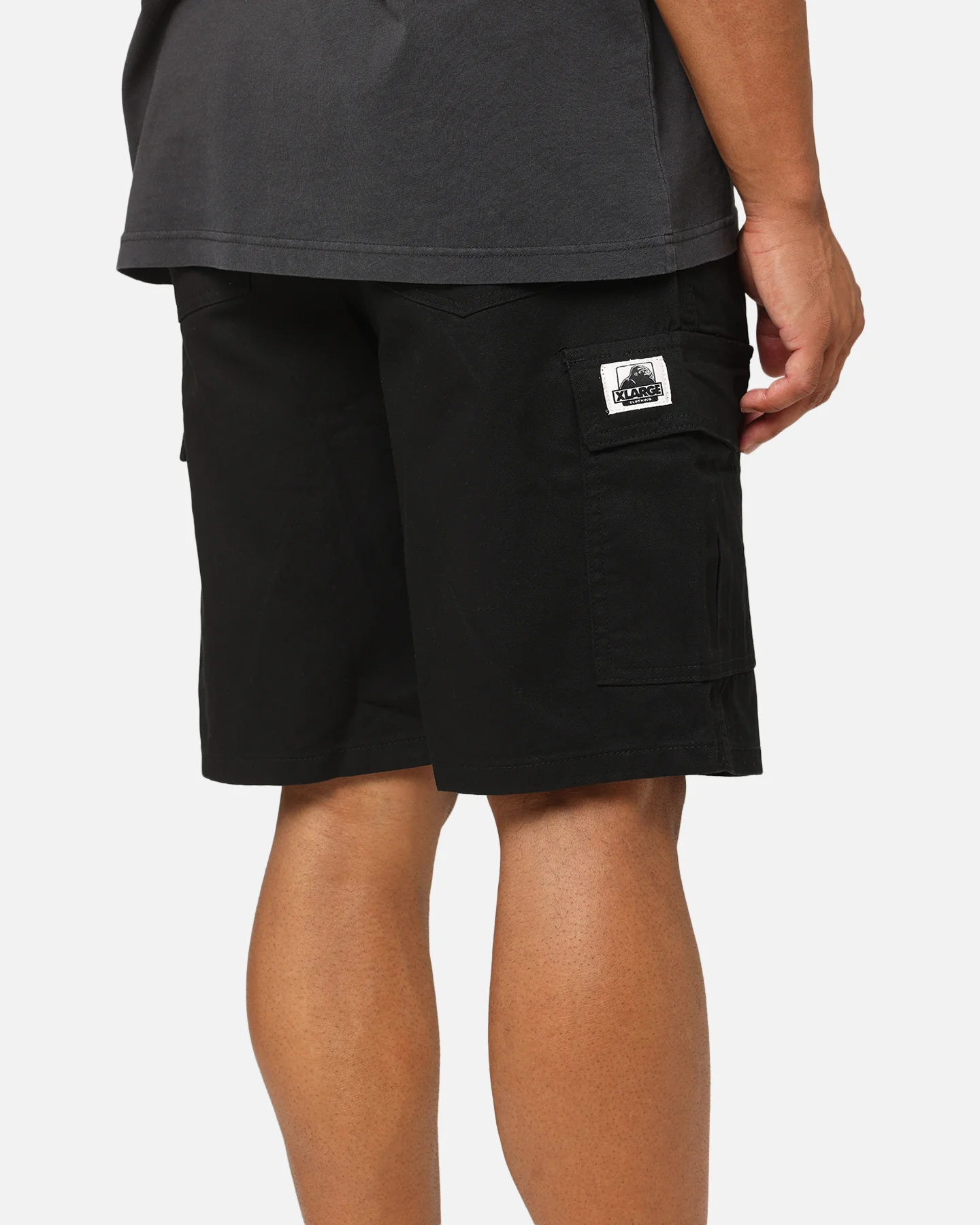 X-Large 91 Cargo Shorts Black - Image 3