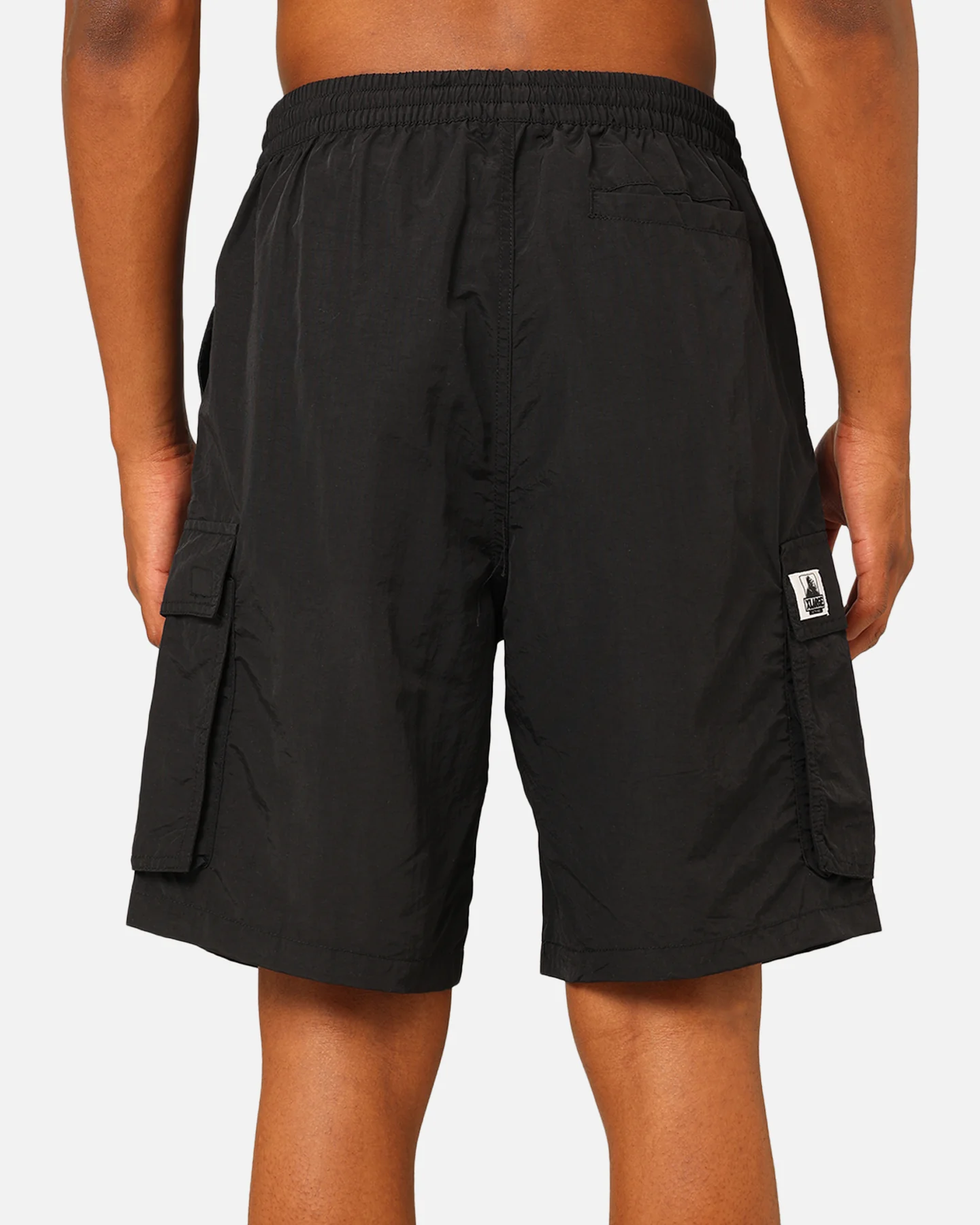 X-Large 91 Nylon Cargo Shorts Black - Image 8