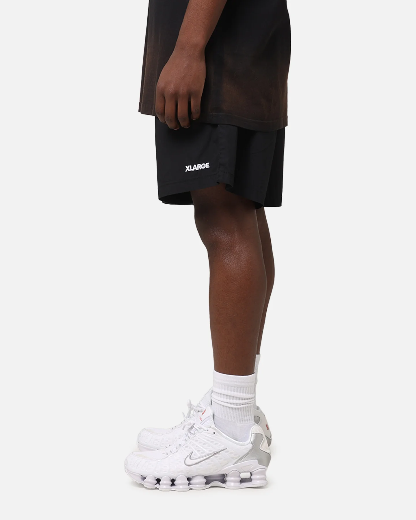 X-Large 91 Stock Beach Shorts Black - Image 6
