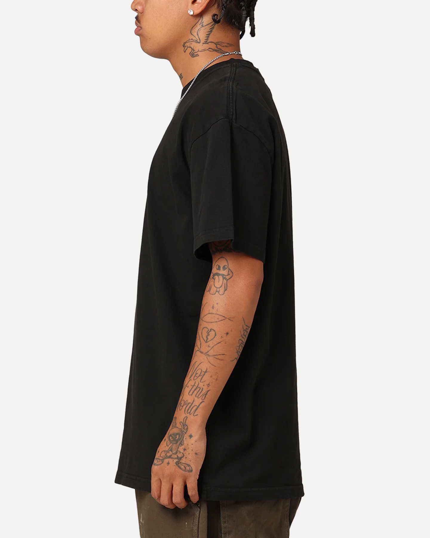 X-Large Banana T-Shirt Pigment Black - Image 5