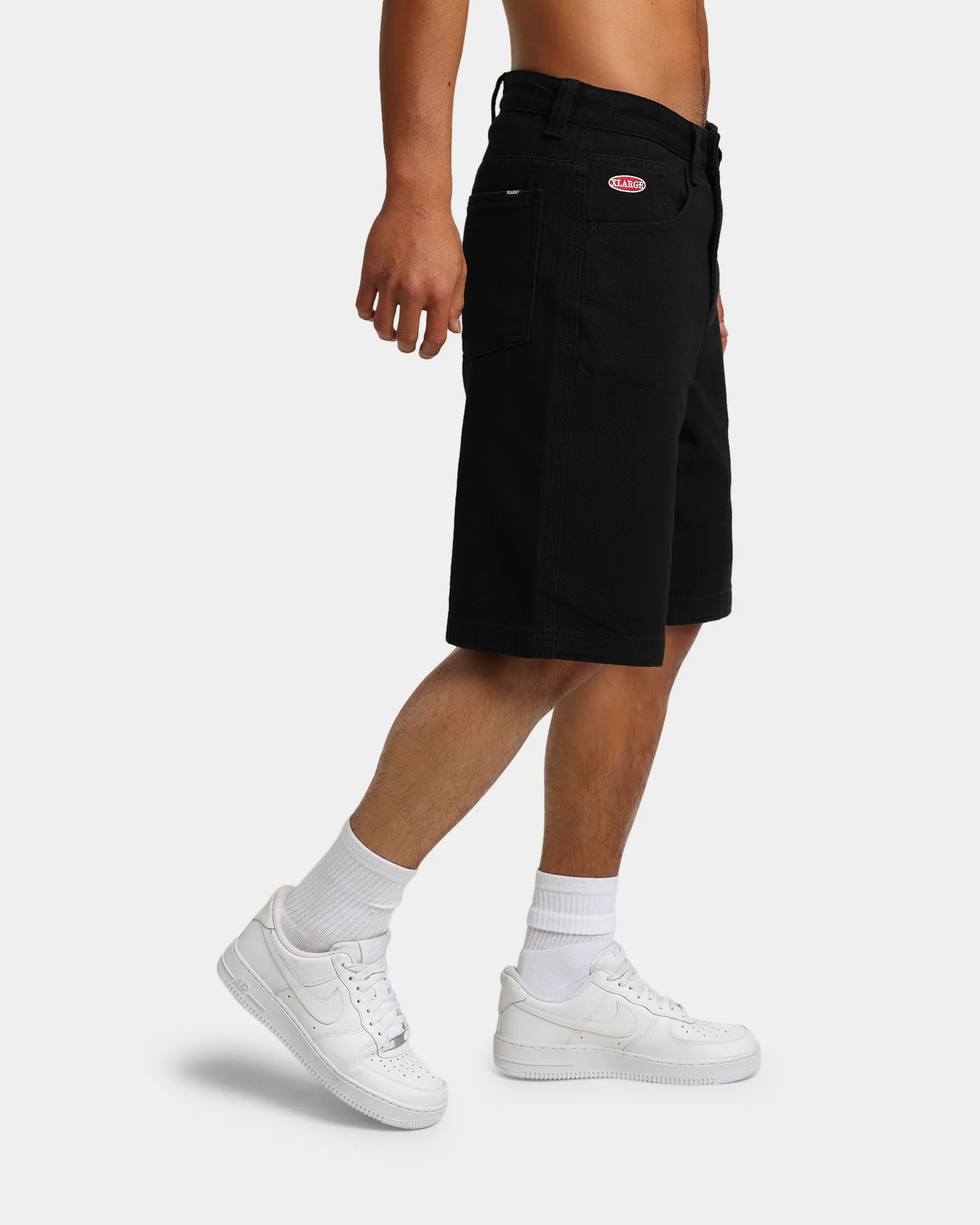 X-Large Bull Denim 91 Shorts Black Denim - Image 5