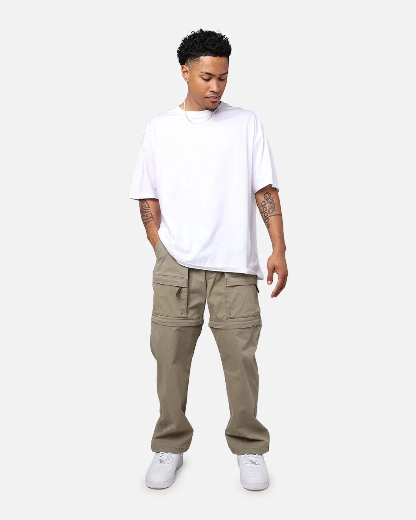 X-Large Convertible Bush Pants Olive - Image 2