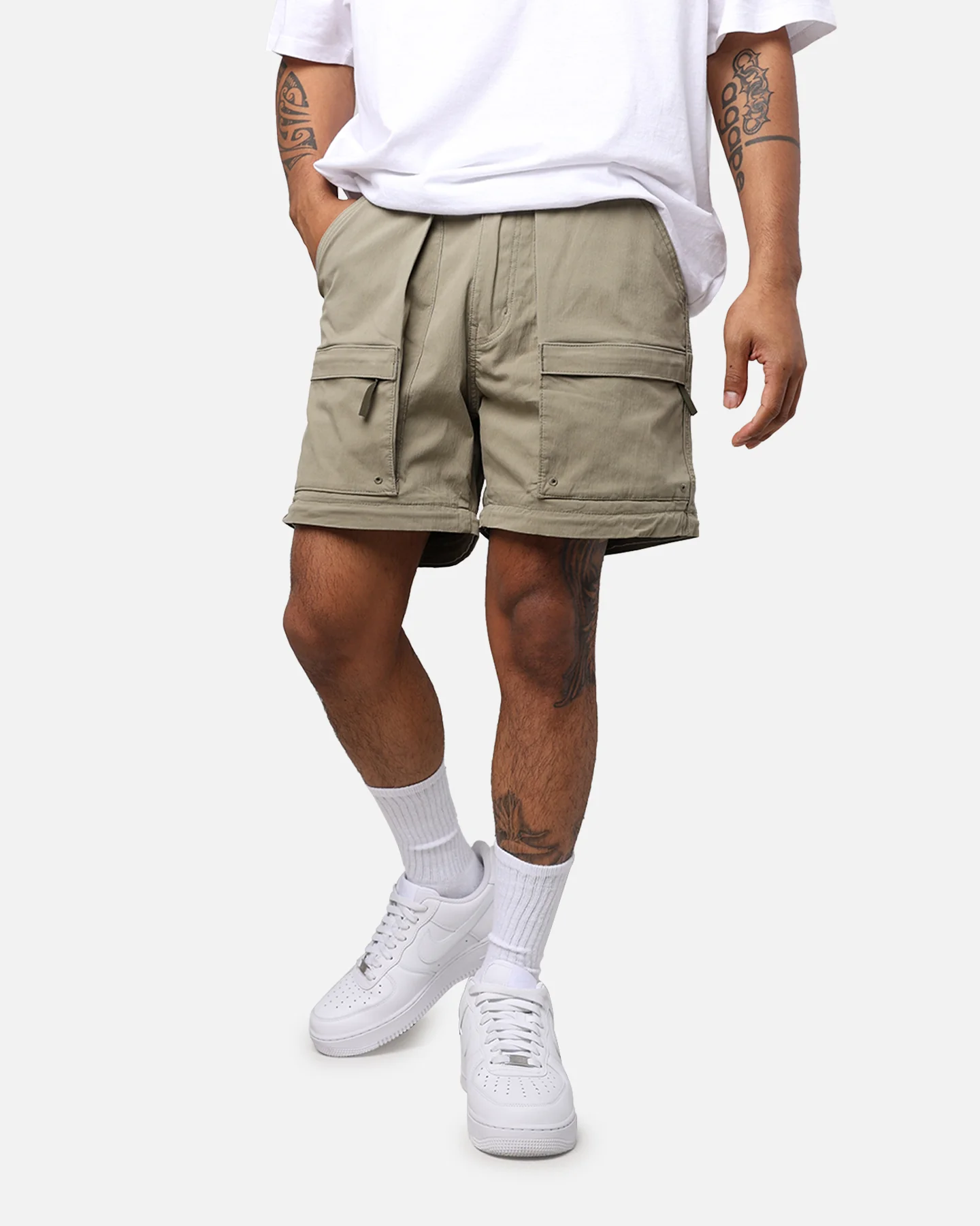 X-Large Convertible Bush Pants Olive - Image 9