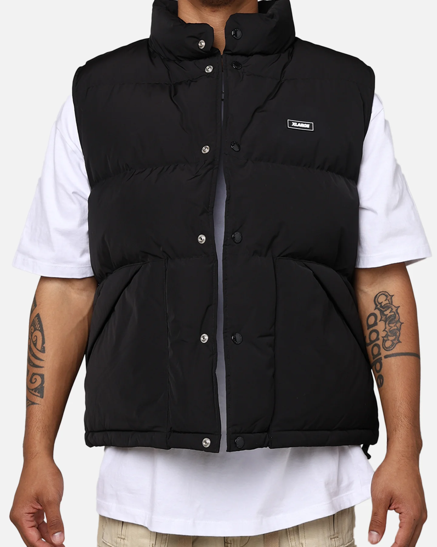 X-Large Down Vest Black - Image 2