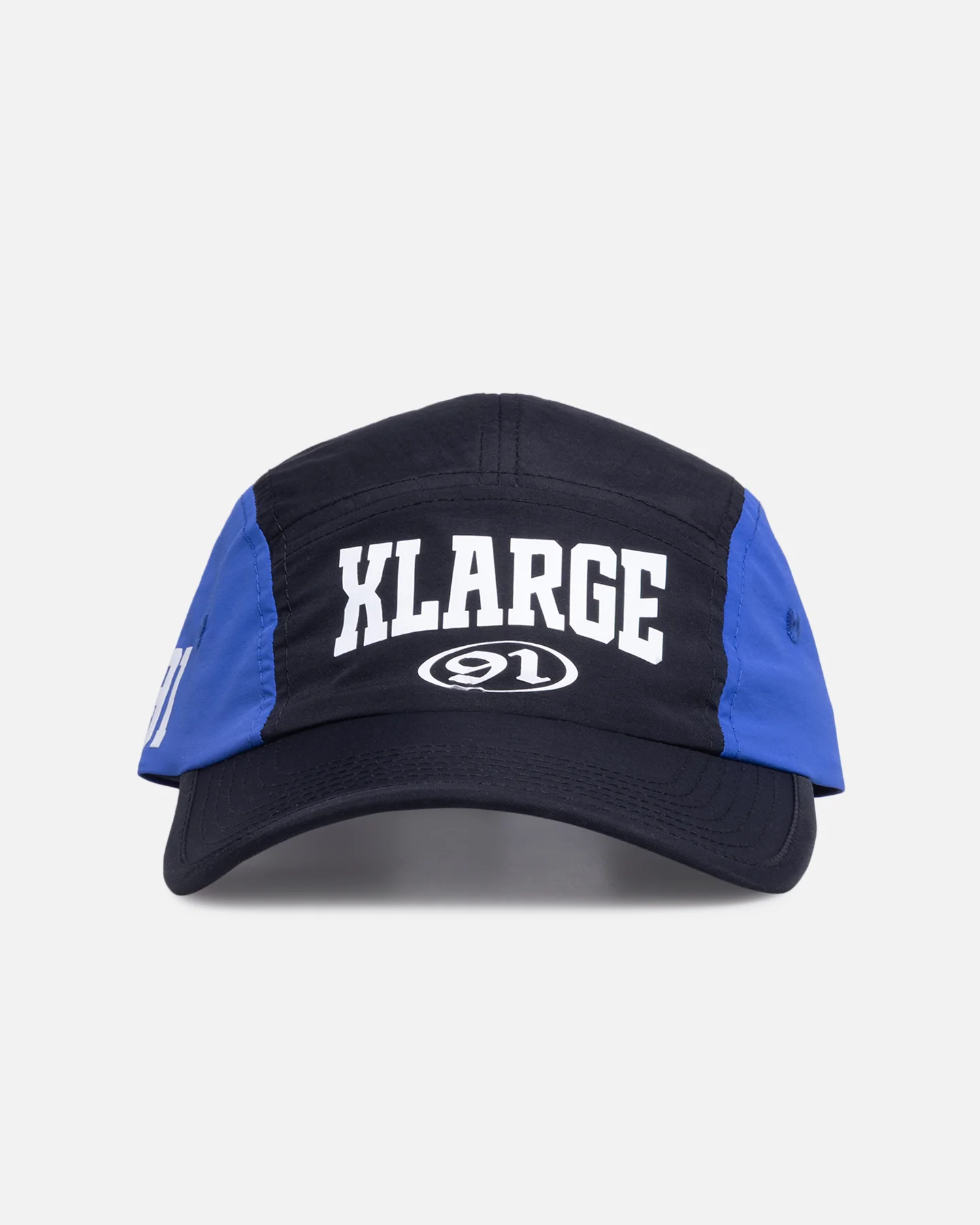 X-Large Football Camp Cap Black/Blue
