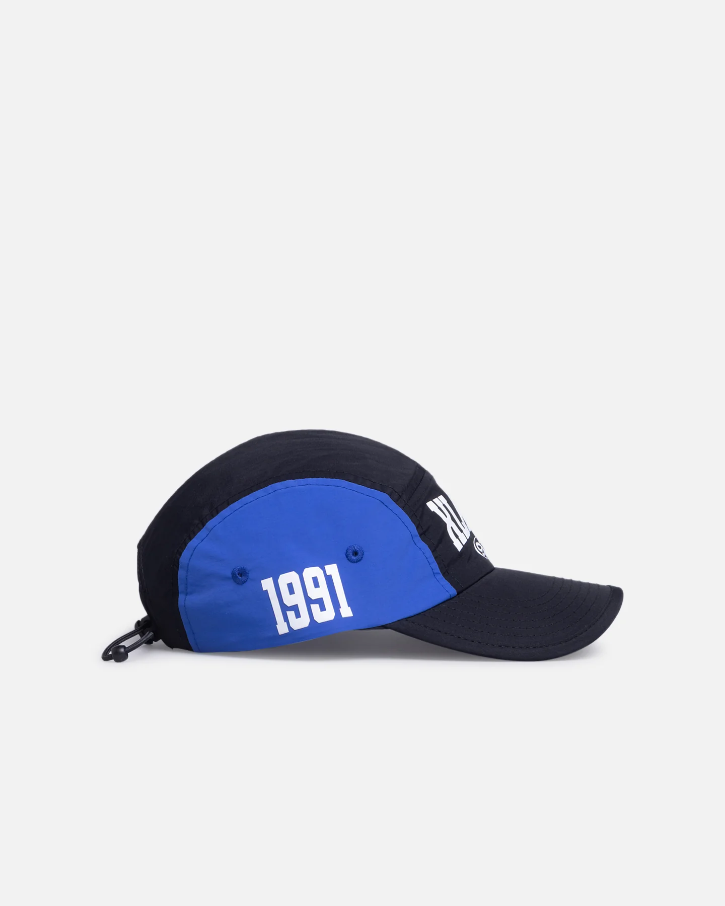 X-Large Football Camp Cap Black/Blue - Image 3