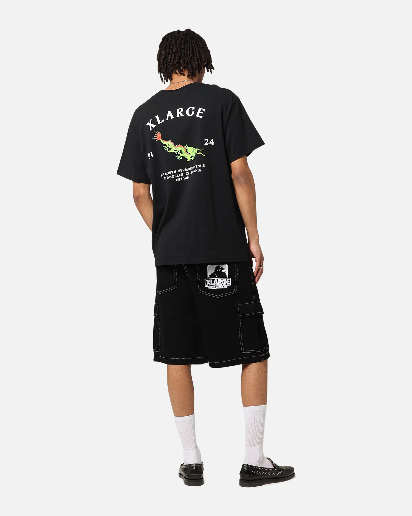 X-Large Getaway T-Shirt Solid Black - Image 3