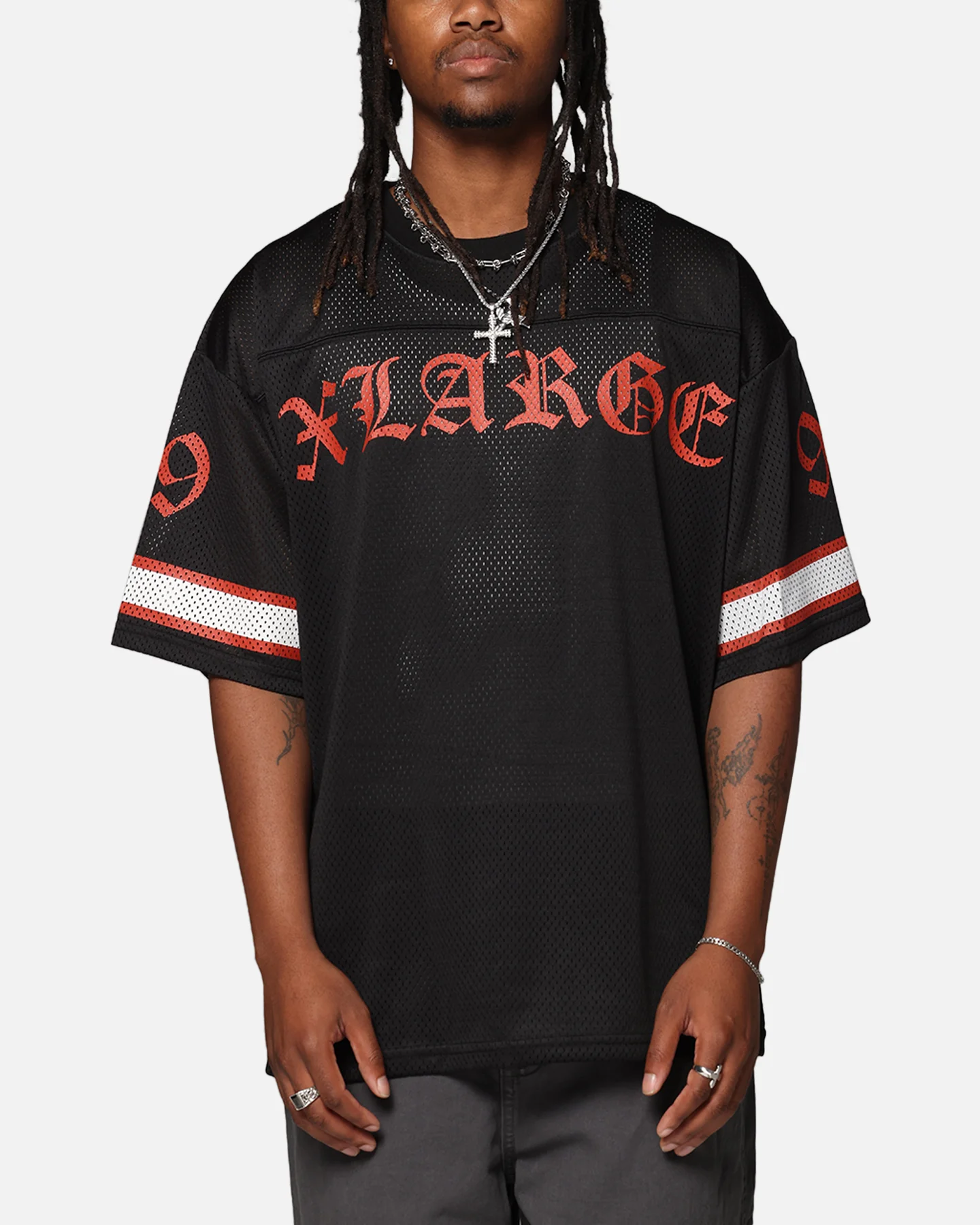 X-Large Gothic Game Shirt Black - Image 2