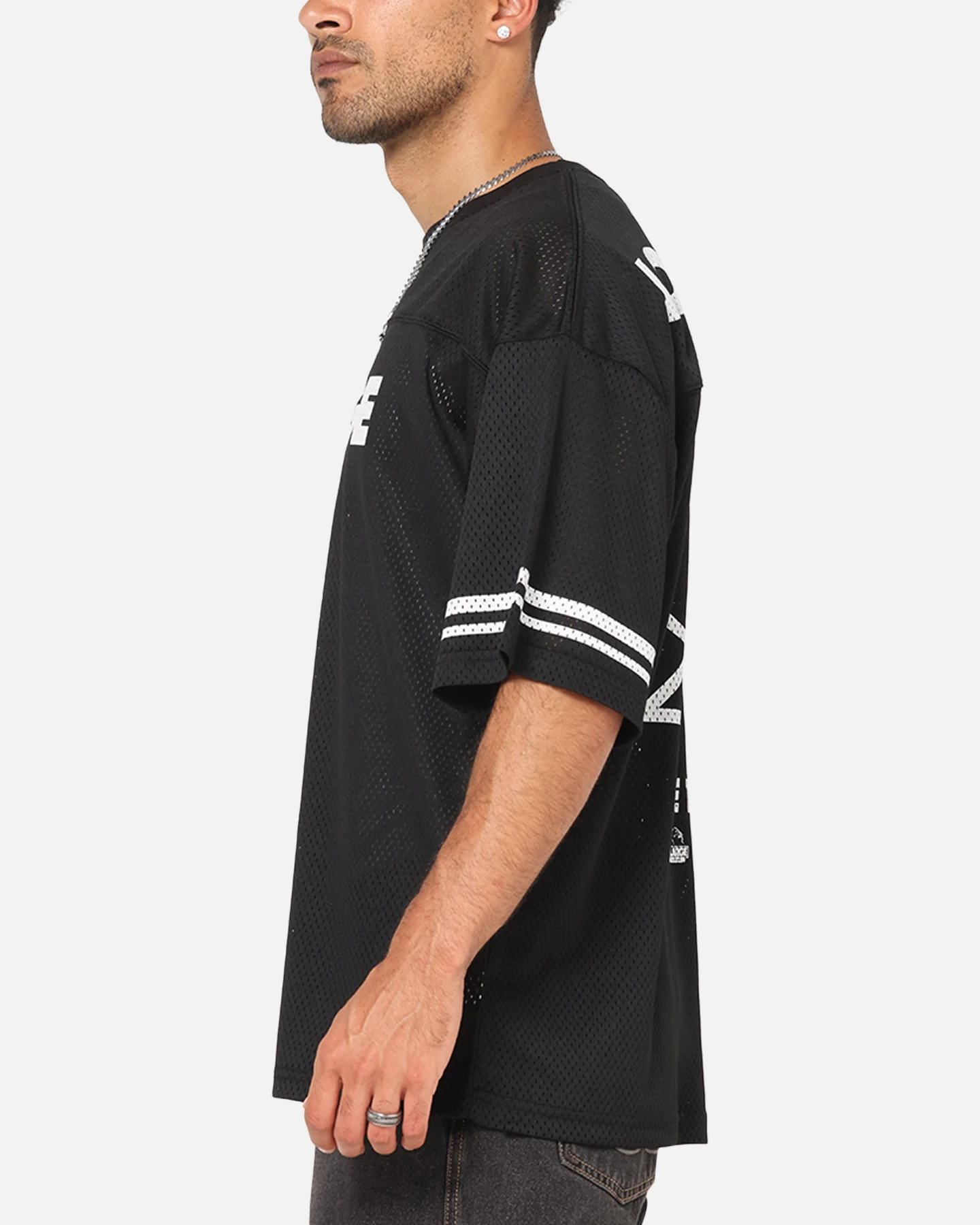 X-Large Italic Game Shirt Black - Image 6