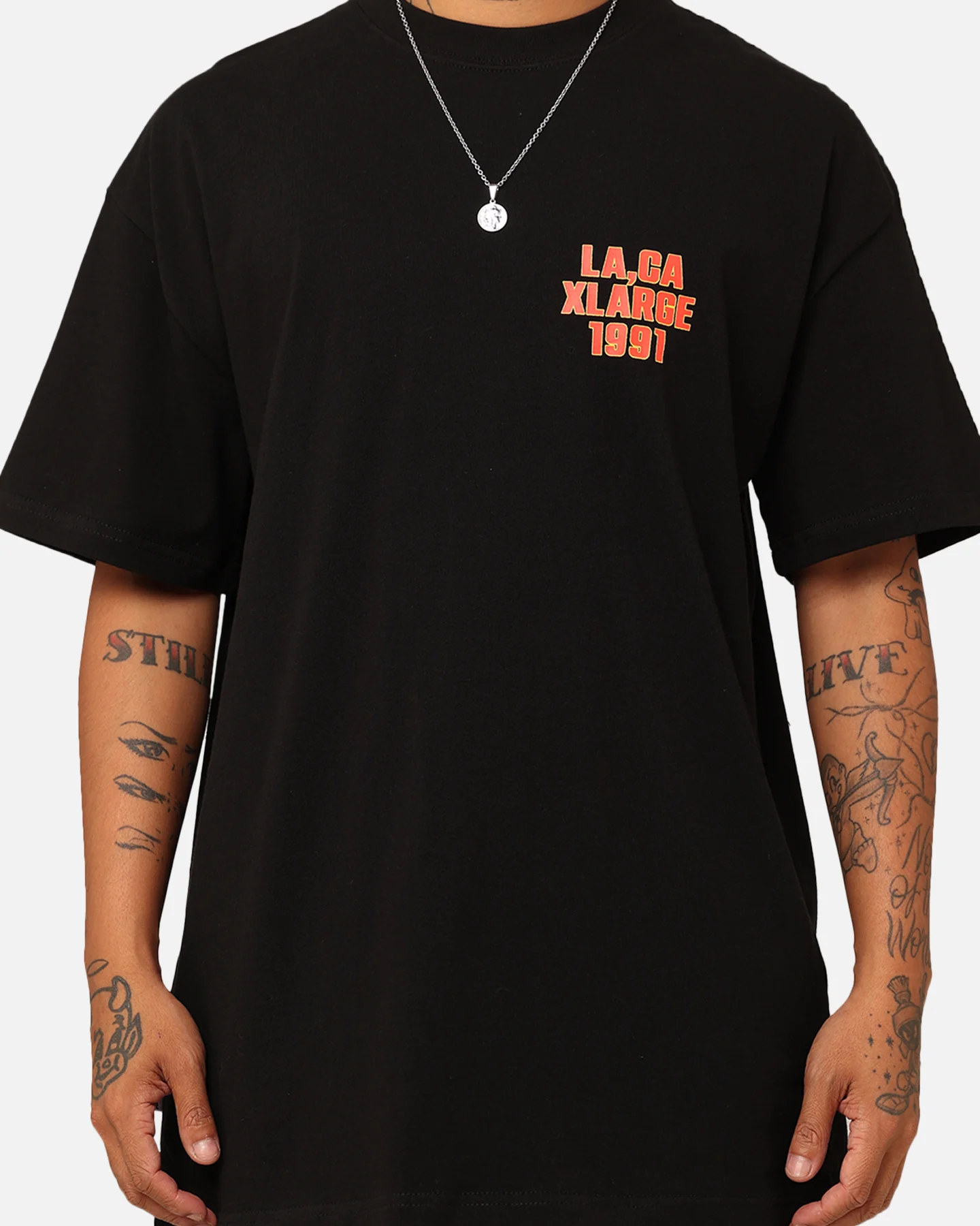 X-Large Local T-Shirt Solid Black - Image 4