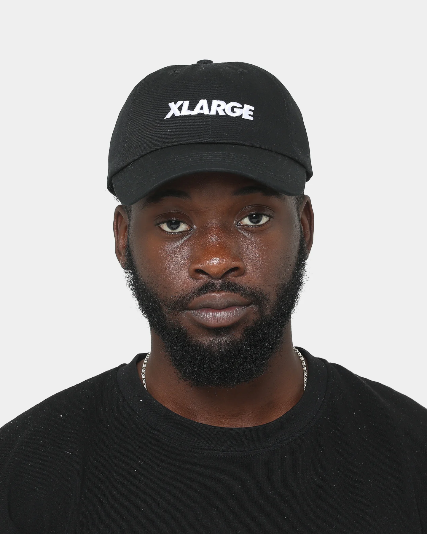 X-Large Low Profile Text Strapback Black - Image 2