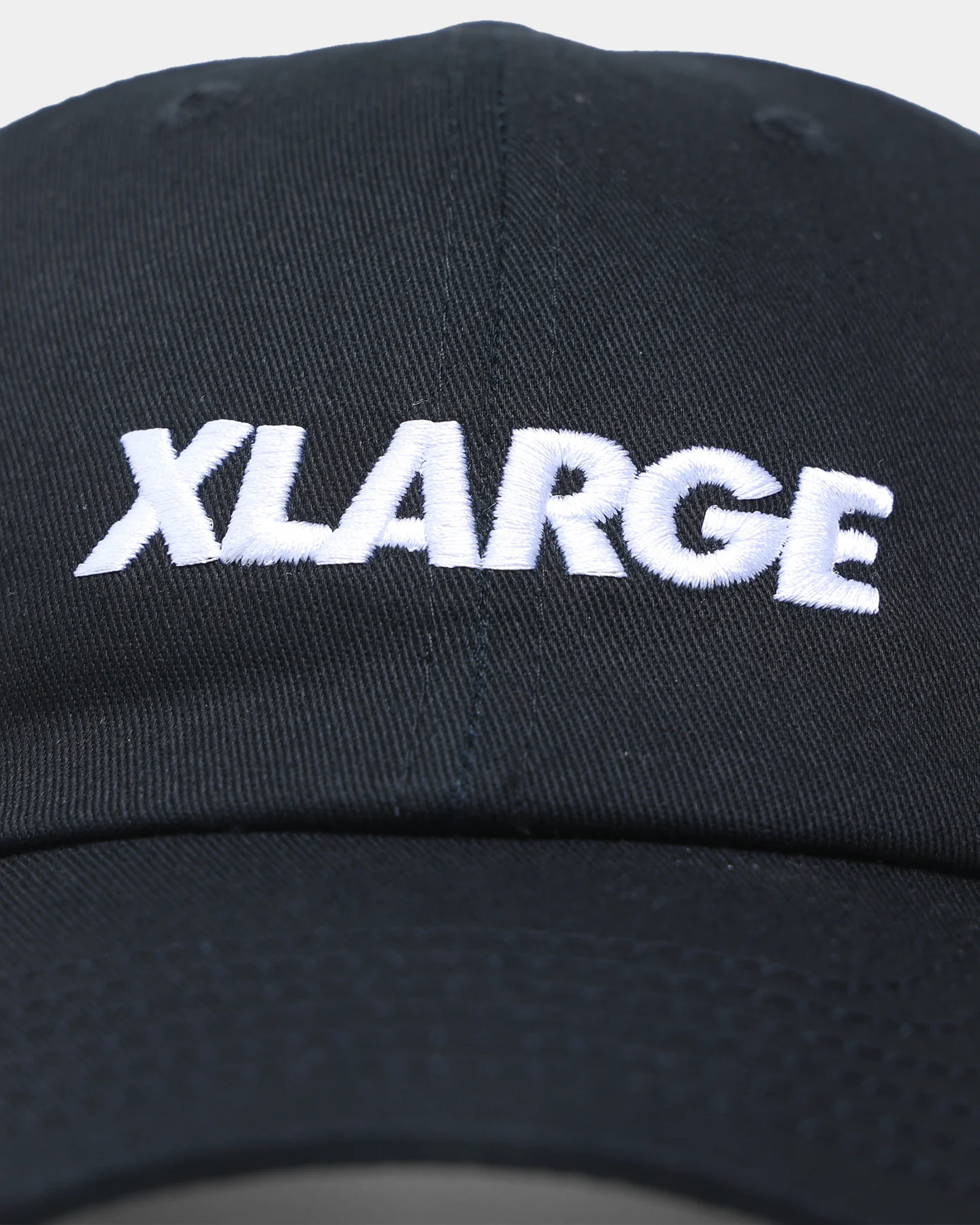 X-Large Low Profile Text Strapback Black - Image 6