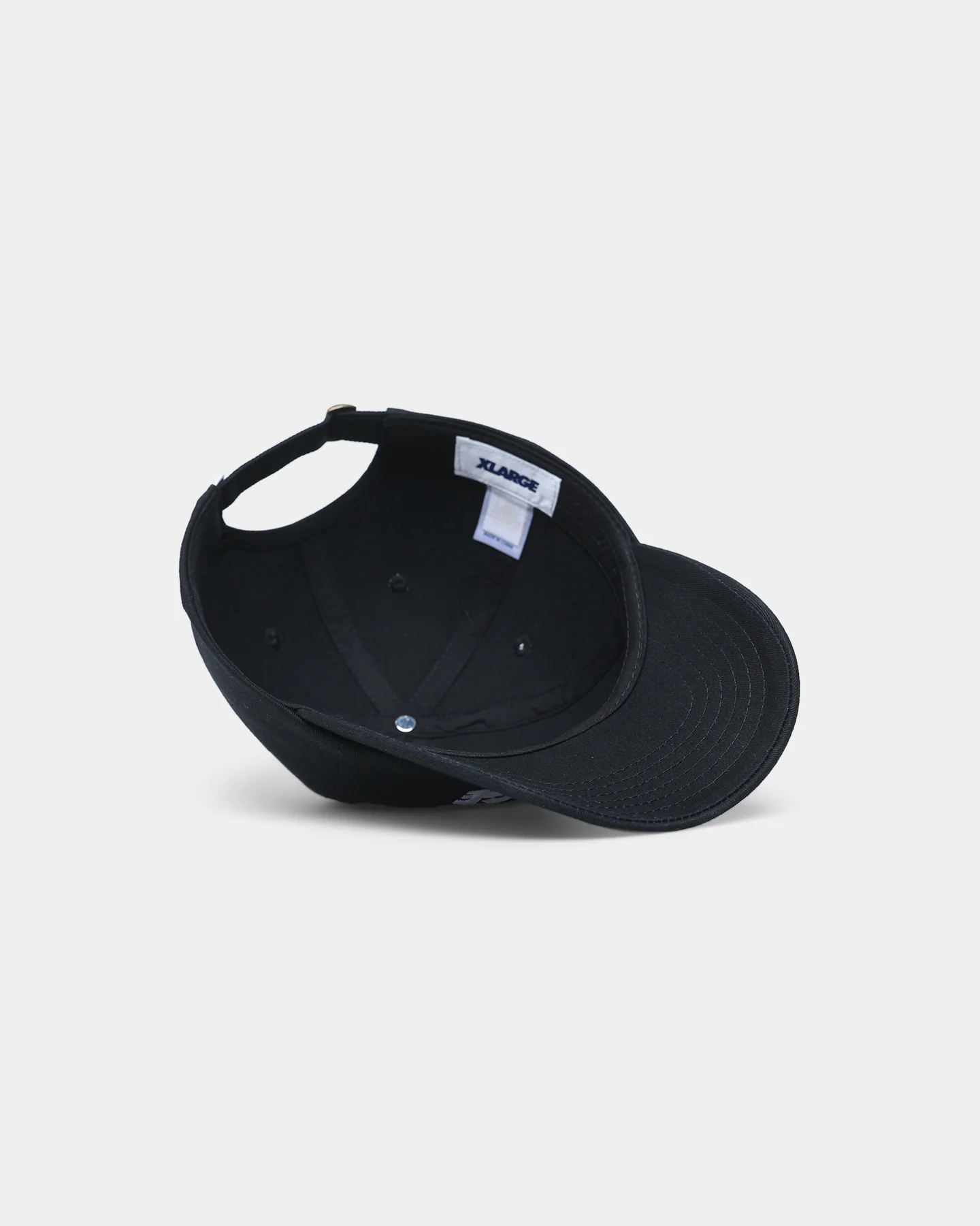 X-Large Low Profile Text Strapback Black - Image 7