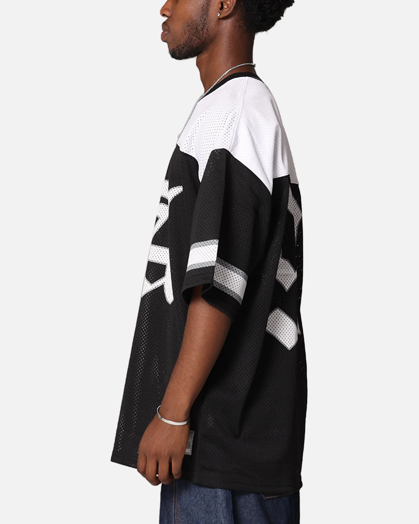 X-Large Old English Game Jersey Black - Image 4