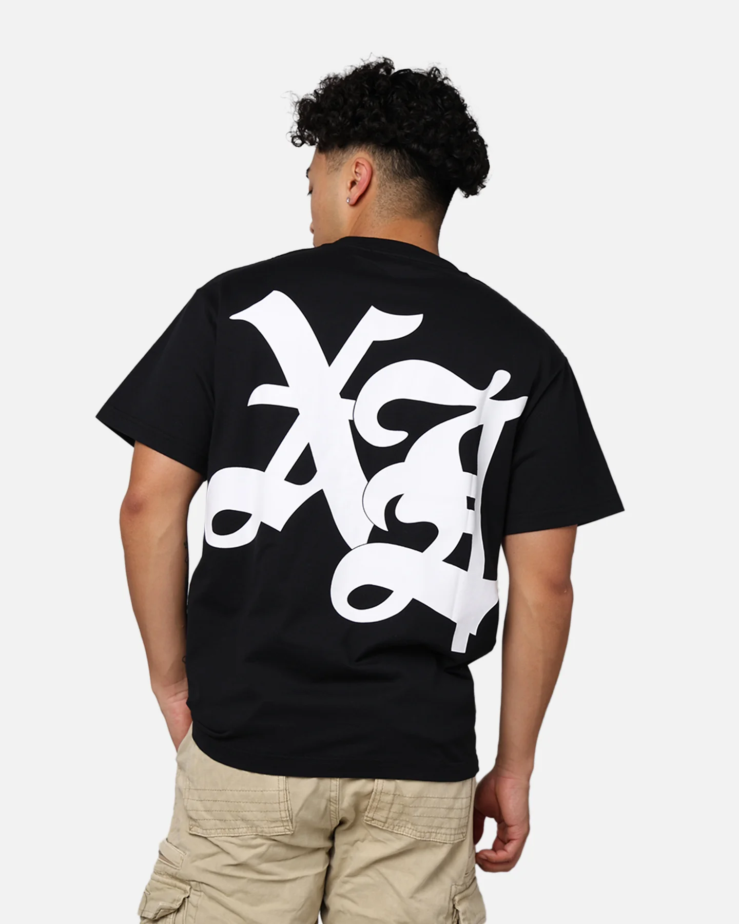 X-Large Old English T-Shirt Black