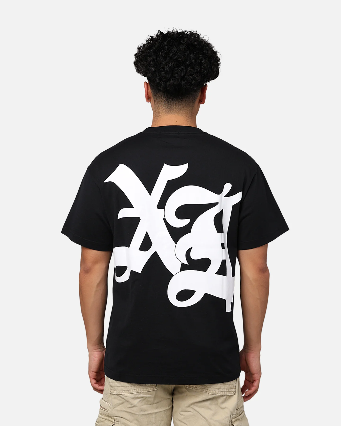 X-Large Old English T-Shirt Black - Image 5