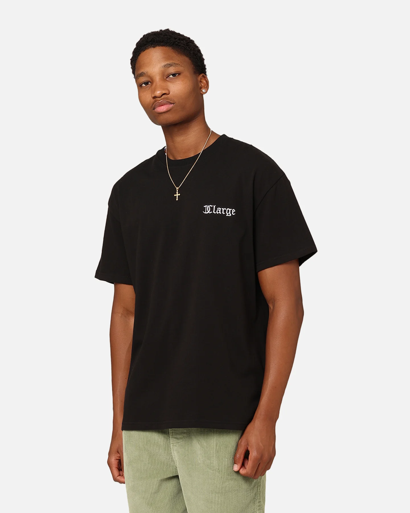 X-Large Records Heavyweight T-Shirt Black - Image 2