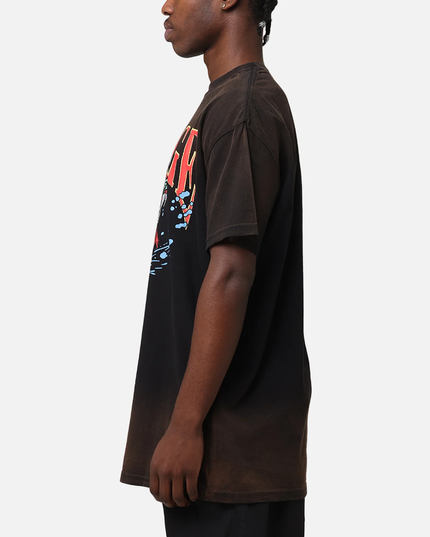 X-Large Serpent LA T-Shirt Coffee - Image 5