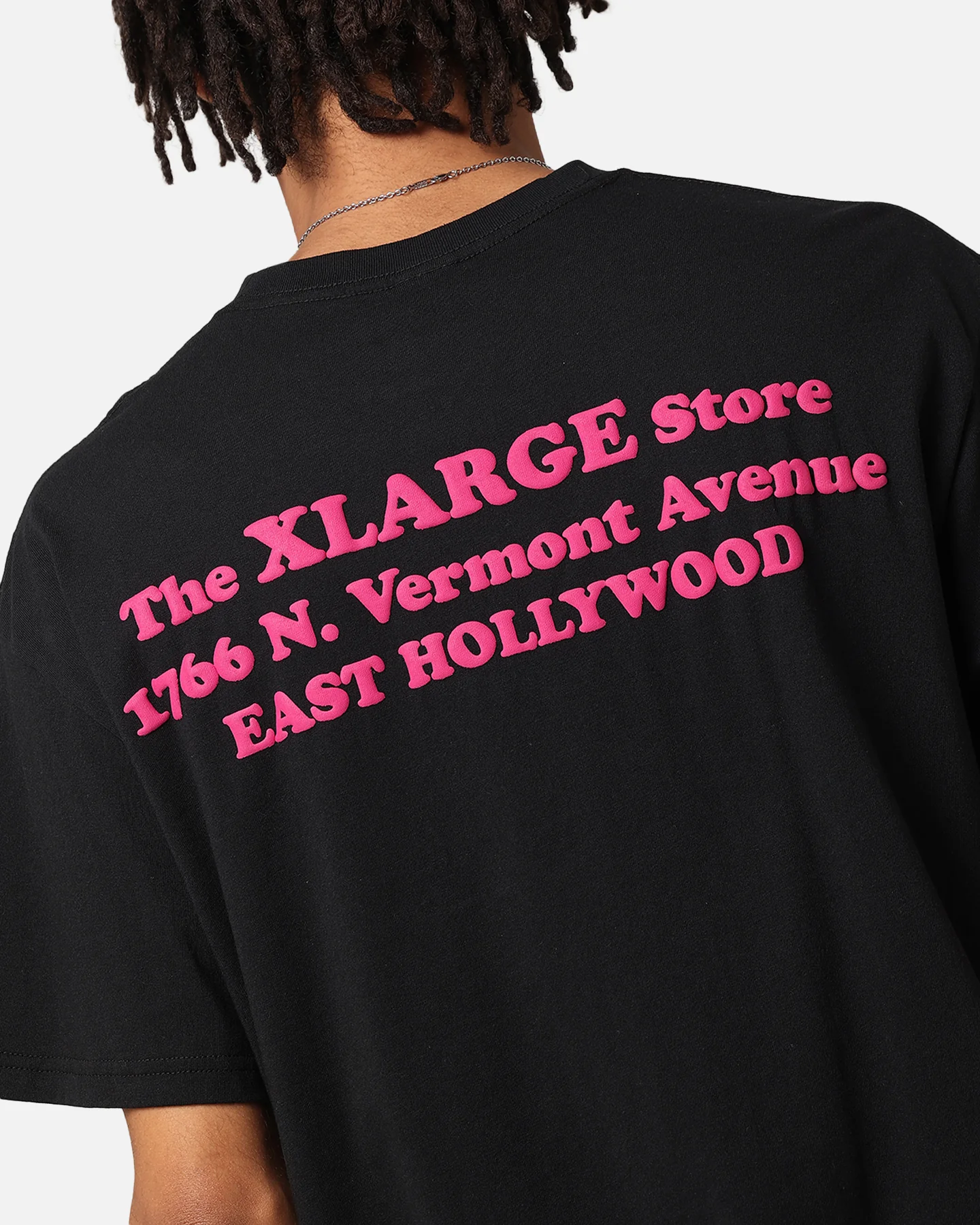 X-Large Slanted Store T-Shirt Solid Black - Image 8