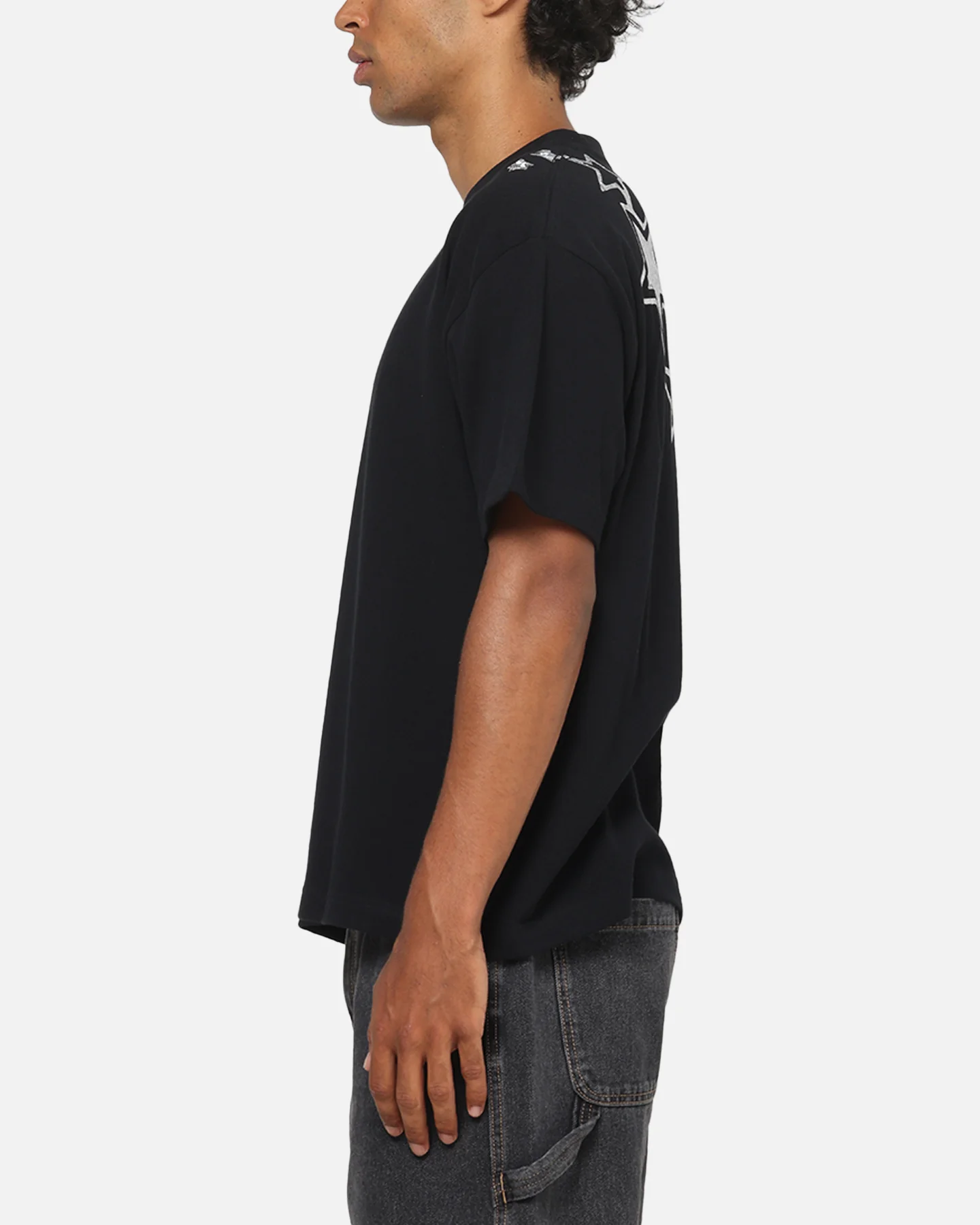 X-Large Stars Gorilla Fit T-Shirt Black - Image 6
