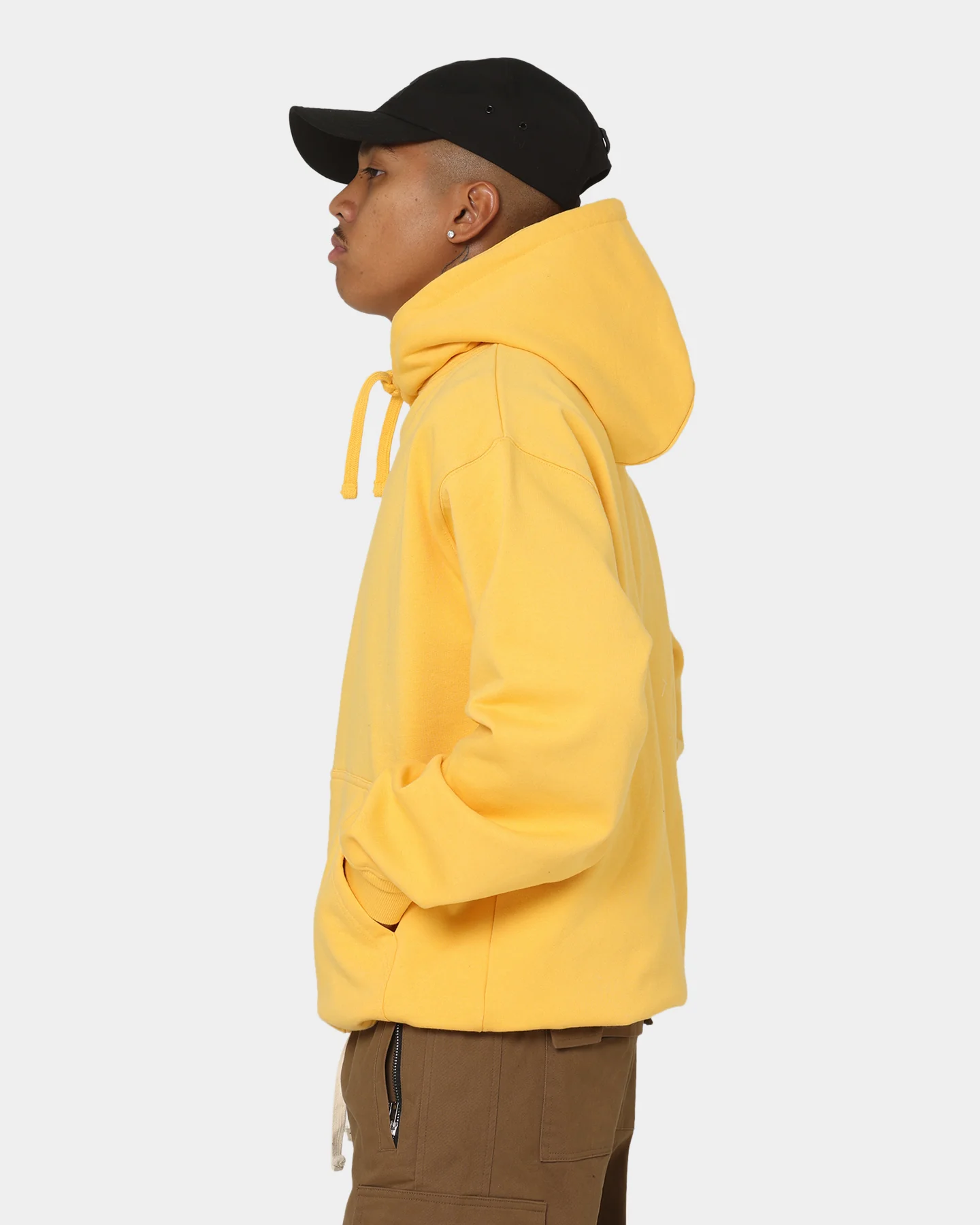 XLARGE 91 Hoodie Yellow/Black - Image 6