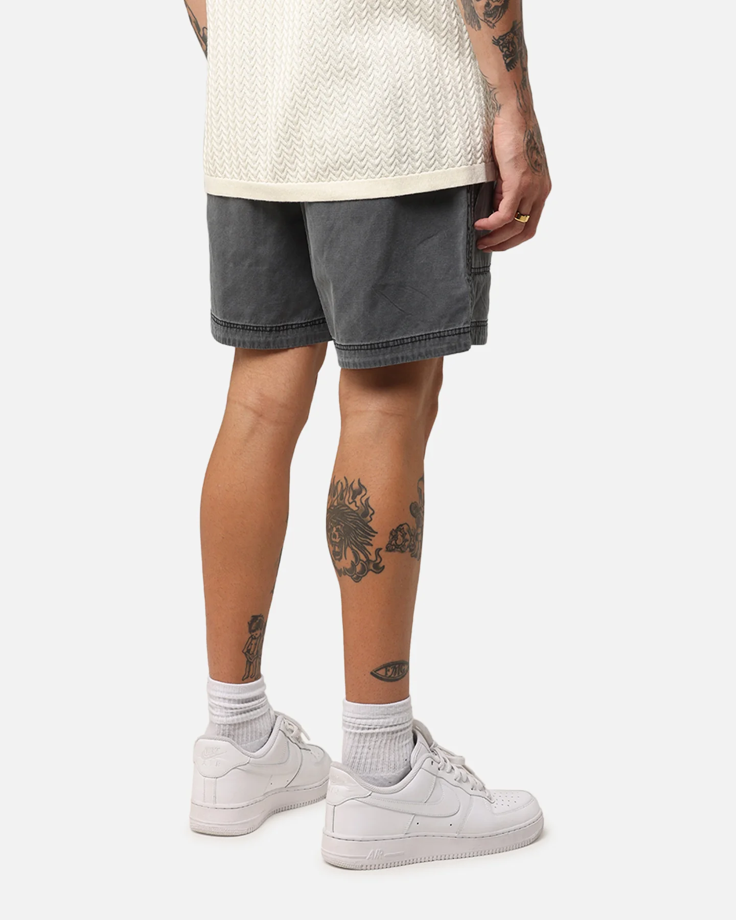 XXIII Court Shorts Washed Black - Image 5