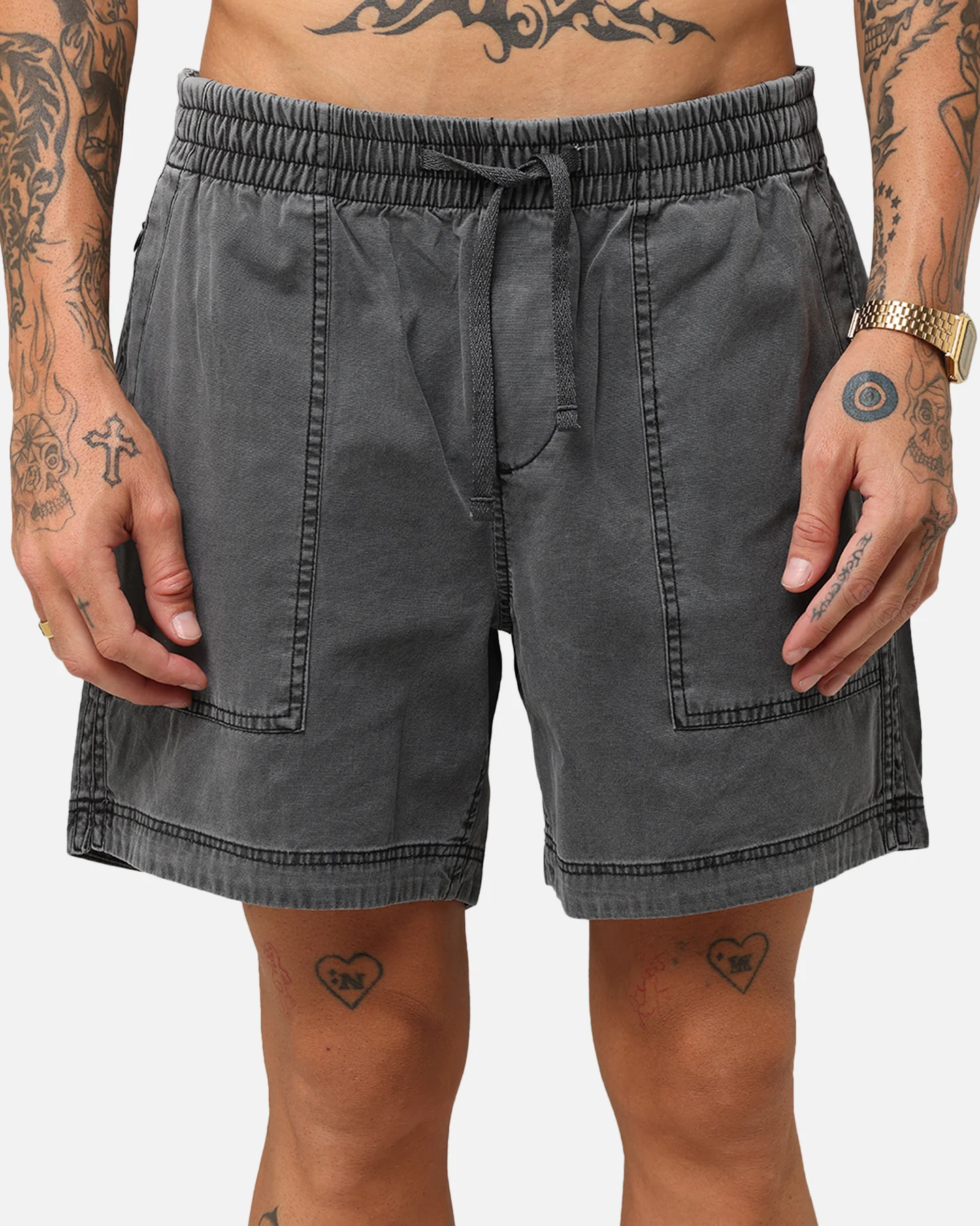 XXIII Court Shorts Washed Black - Image 7