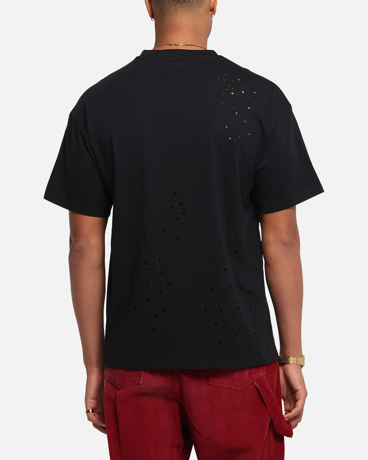 XXIII Distressed T-Shirt Black - Image 3