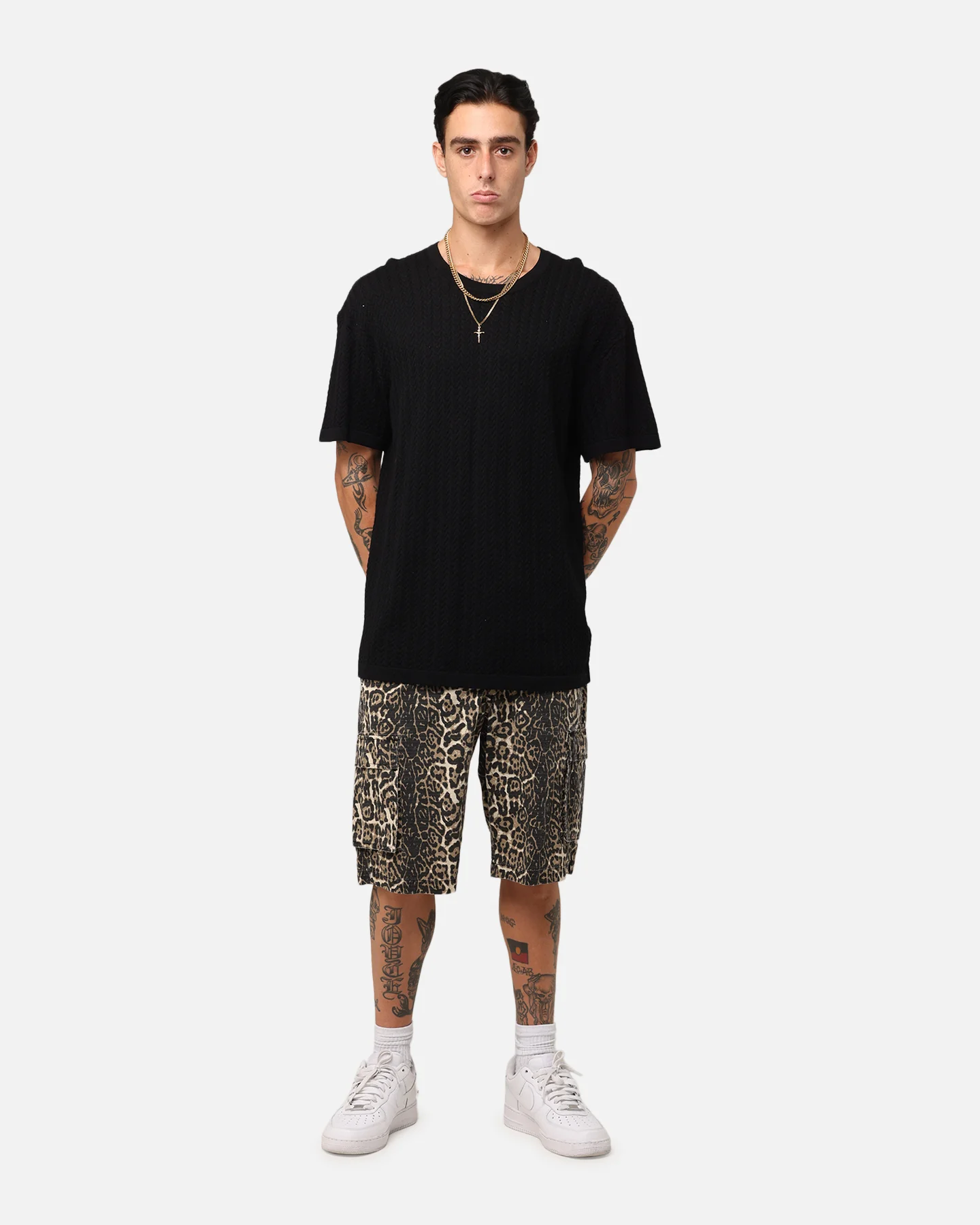 XXIII Hampton Knit T-Shirt Black - Image 2