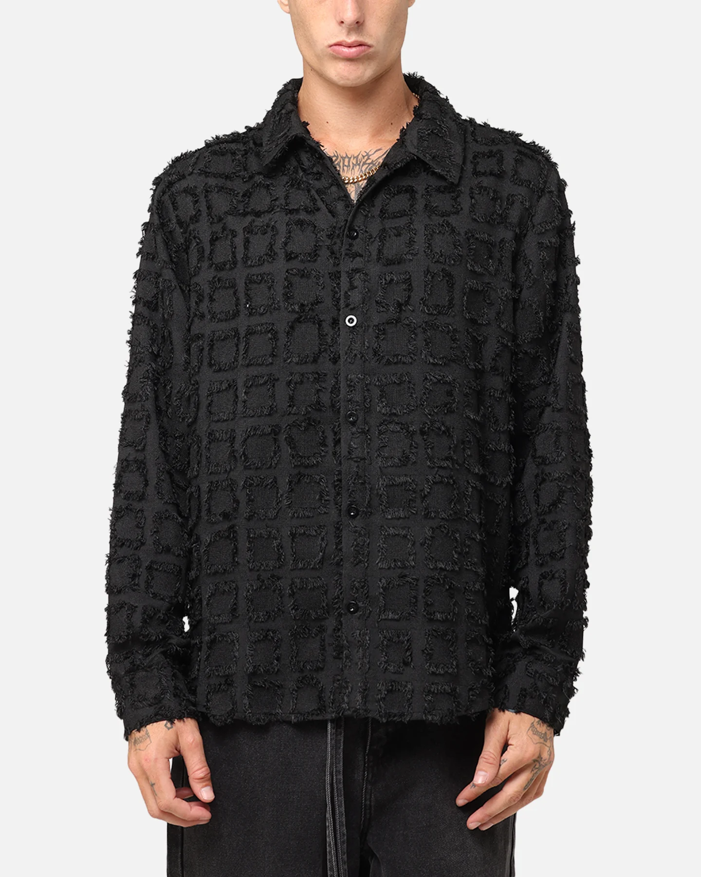XXIII Hedge Maze Over Shirt Black