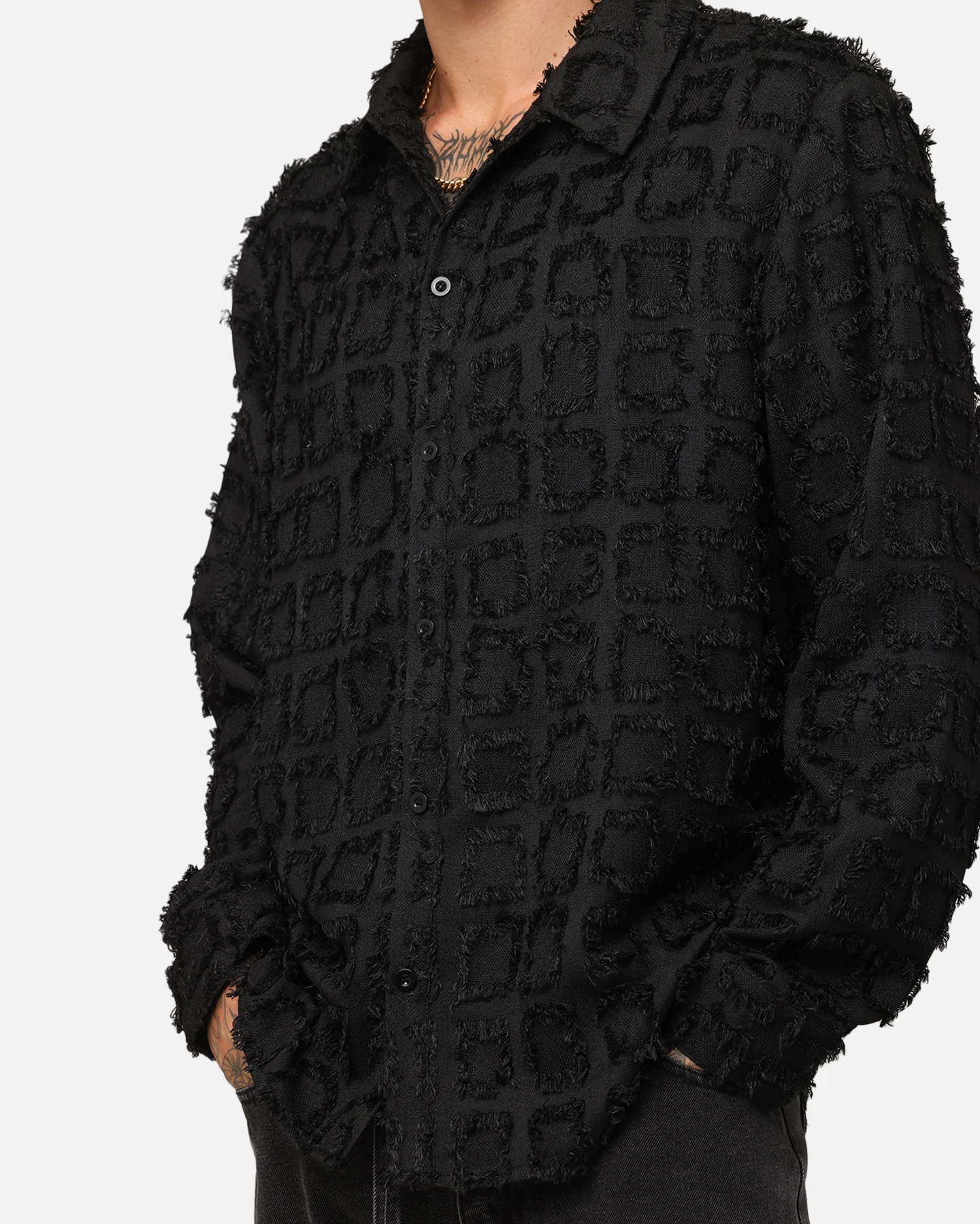 XXIII Hedge Maze Over Shirt Black - Image 6