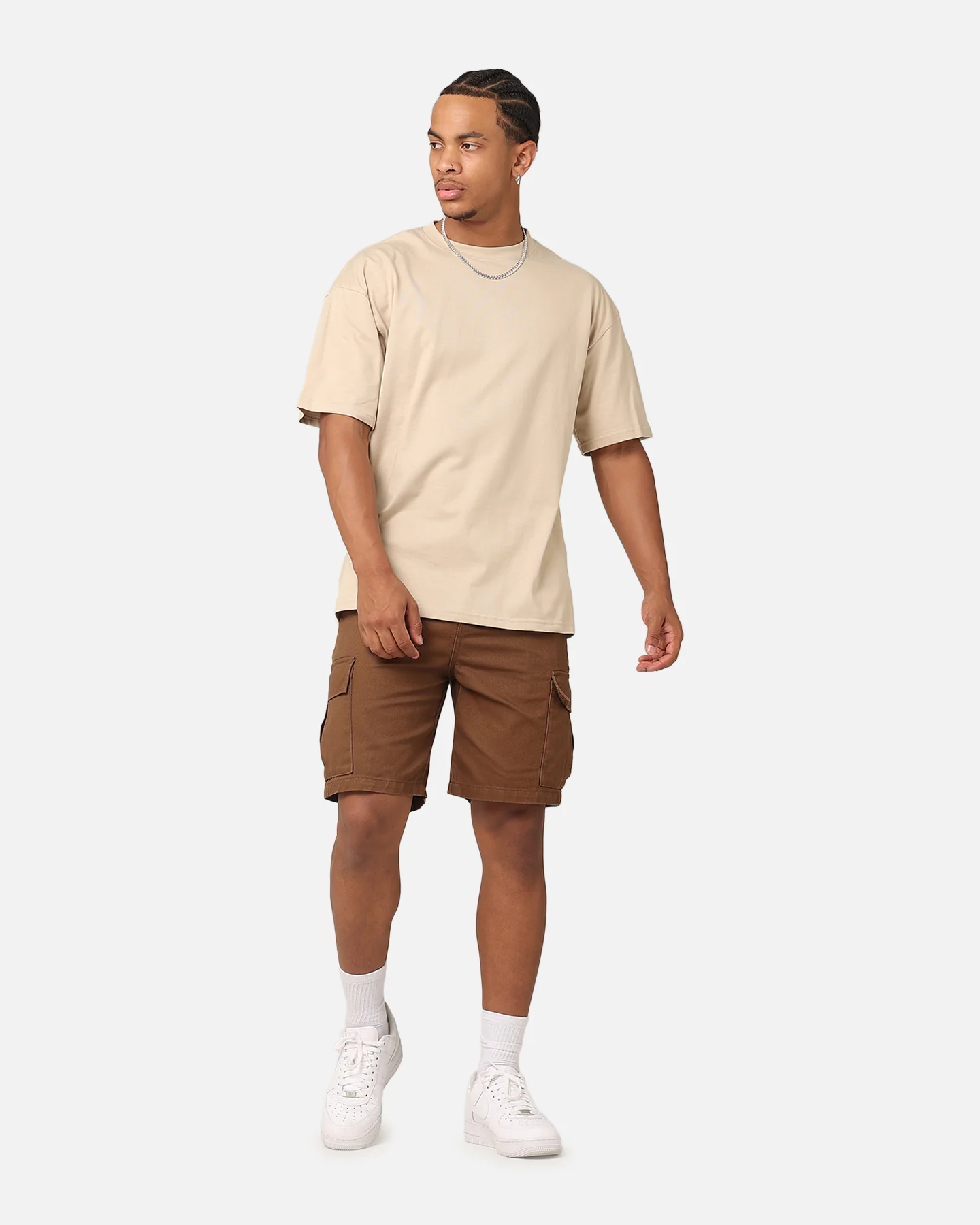 XXIII Jordy Cargo Shorts Chocolate - Image 2