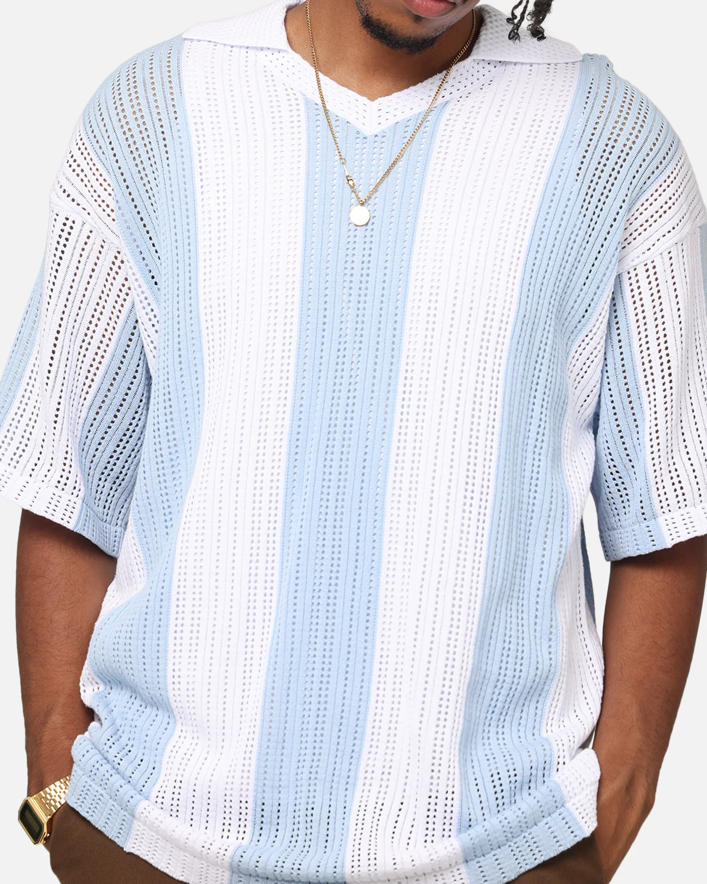 XXIII Knit Jersey Blue/White - Image 6