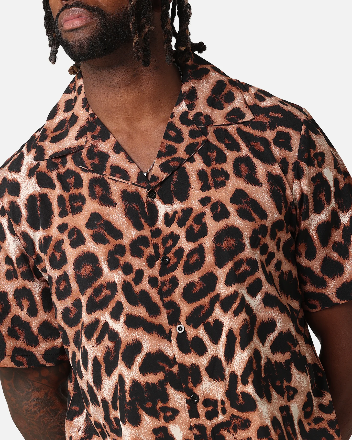 XXIII Leopard Button Up Shirt Leopard - Image 6