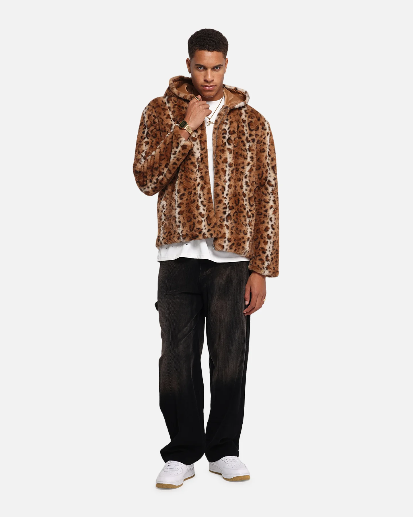 XXIII Leopard Fur Jacket Leopard - Image 2