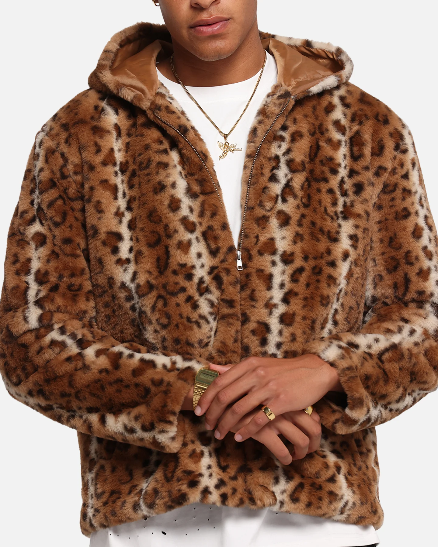 XXIII Leopard Fur Jacket Leopard - Image 6