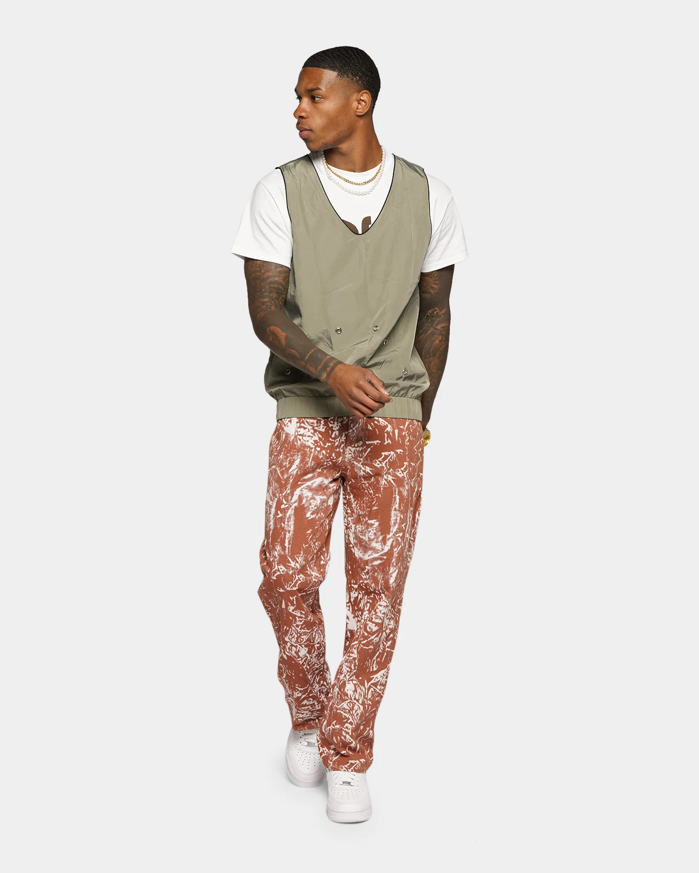 XXIII Naas Vest Khaki - Image 2