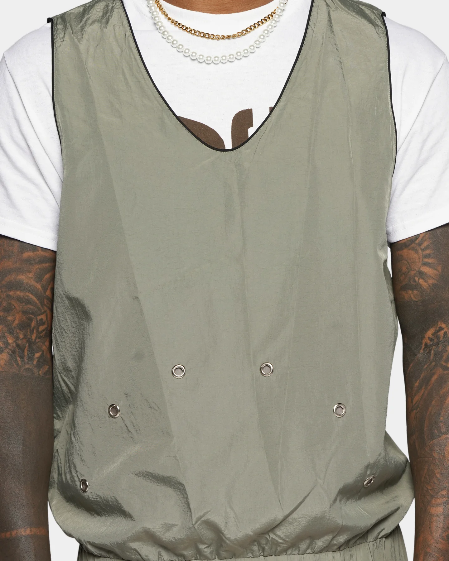 XXIII Naas Vest Khaki - Image 3
