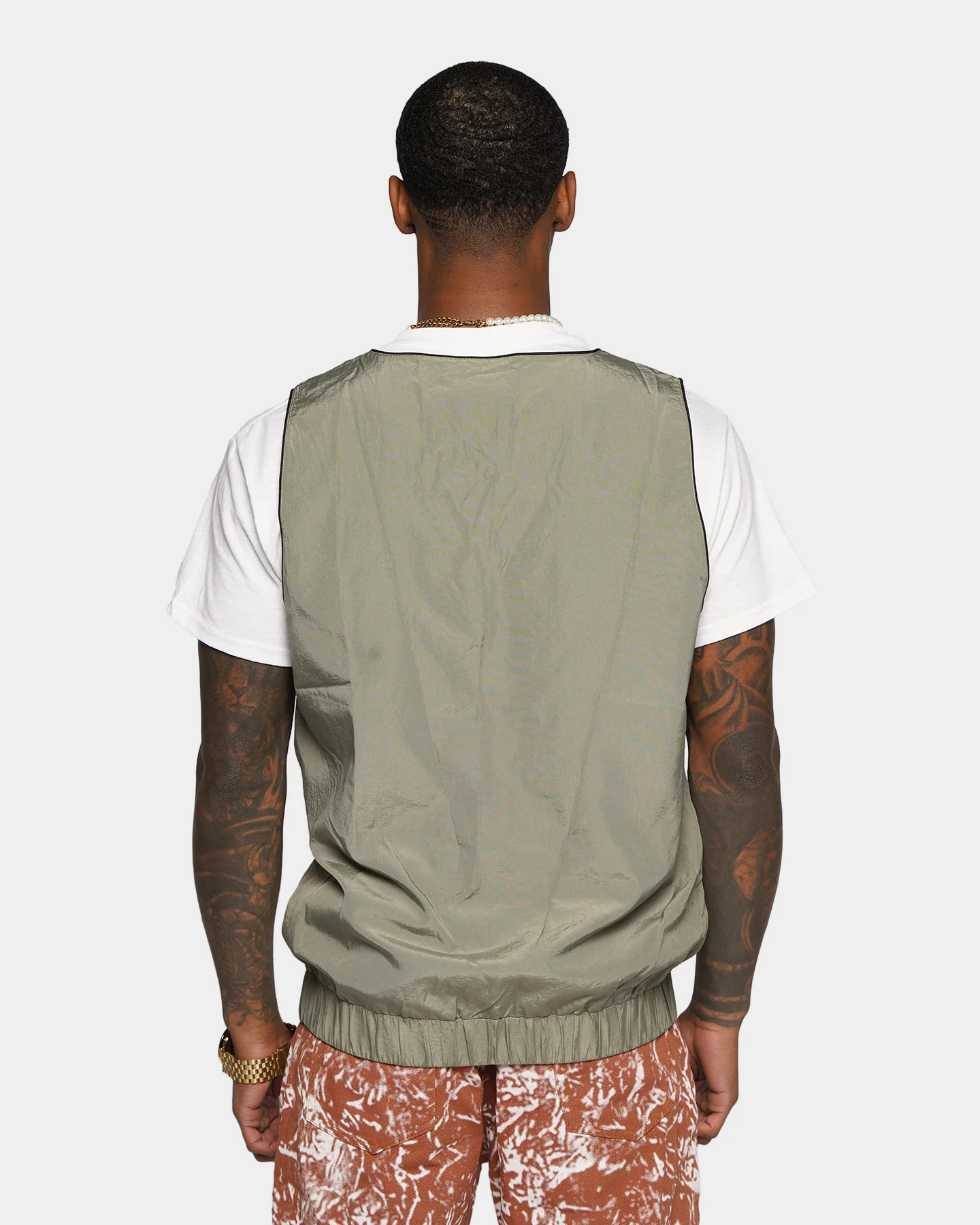 XXIII Naas Vest Khaki - Image 4
