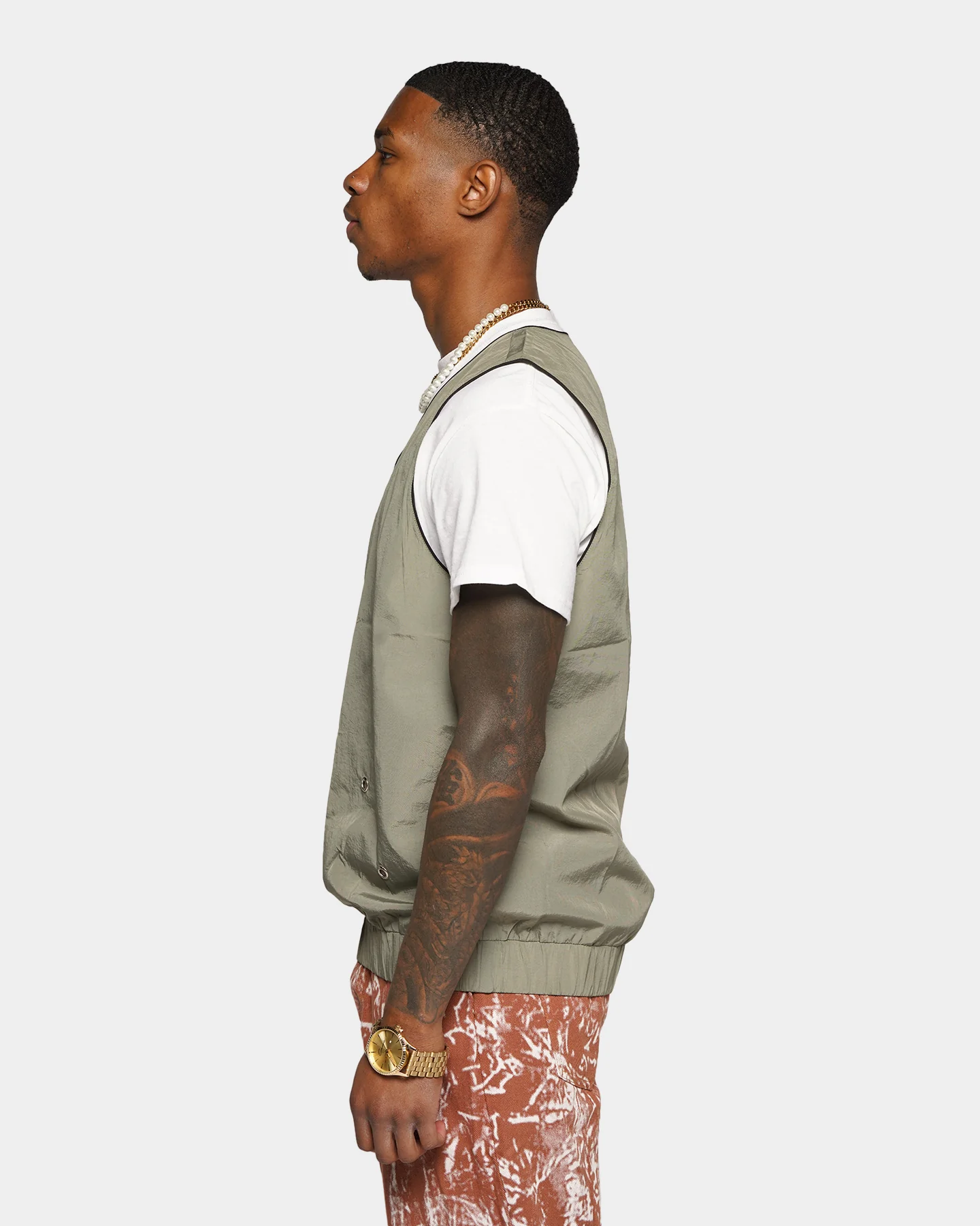 XXIII Naas Vest Khaki - Image 6