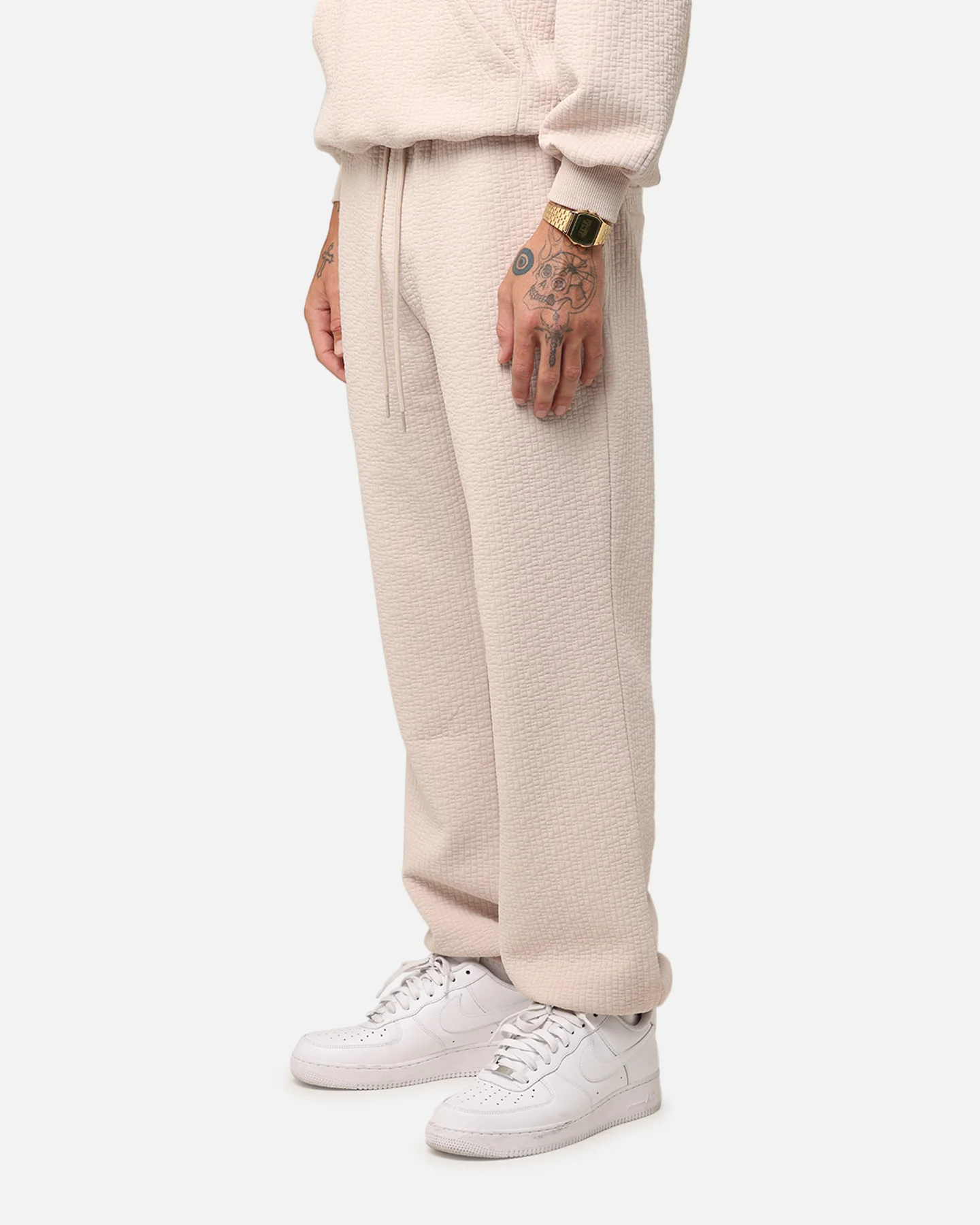 XXIII Pebble Textured Sweatpants Stone - Image 6