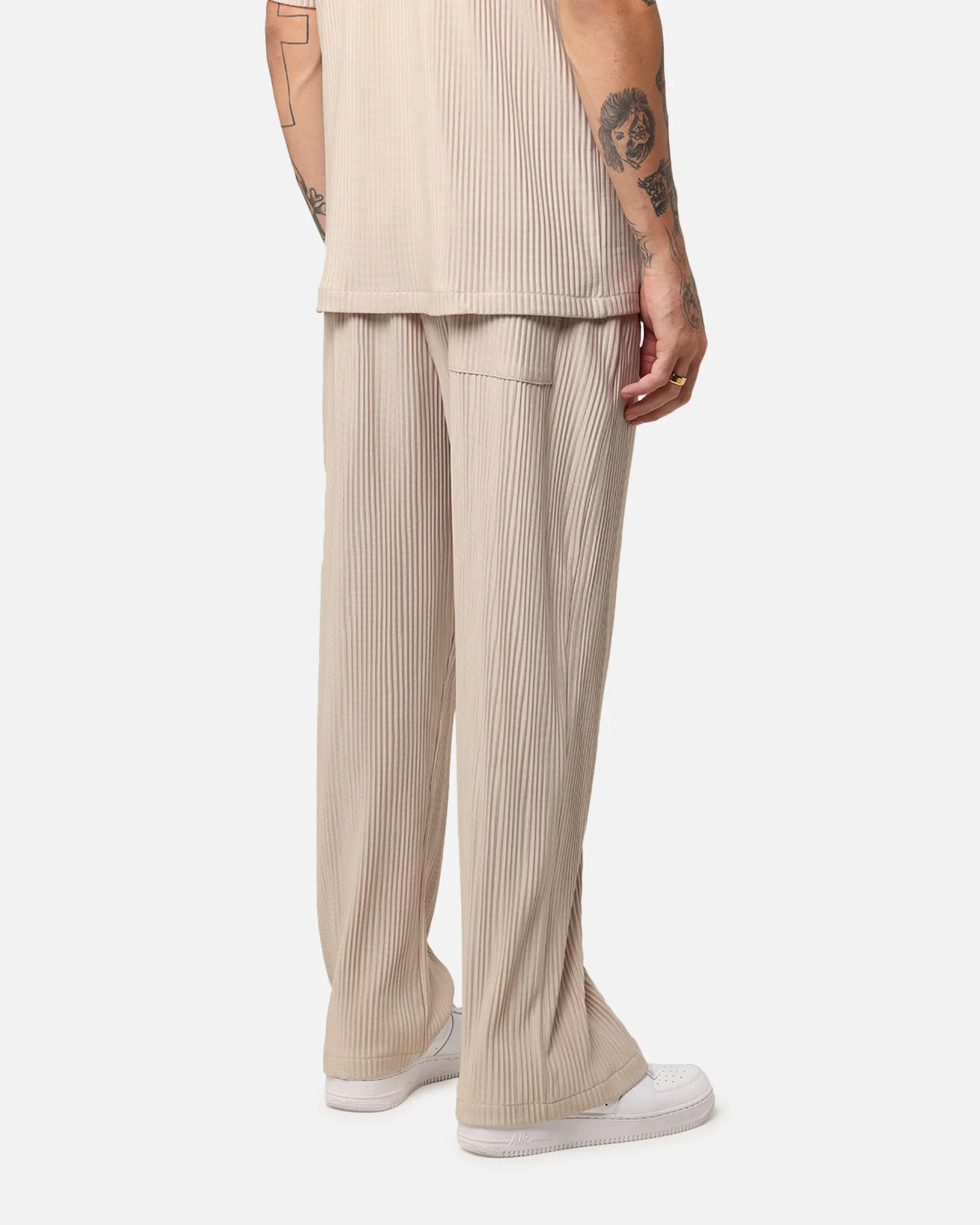 XXIII Pleated Pants Tan - Image 5