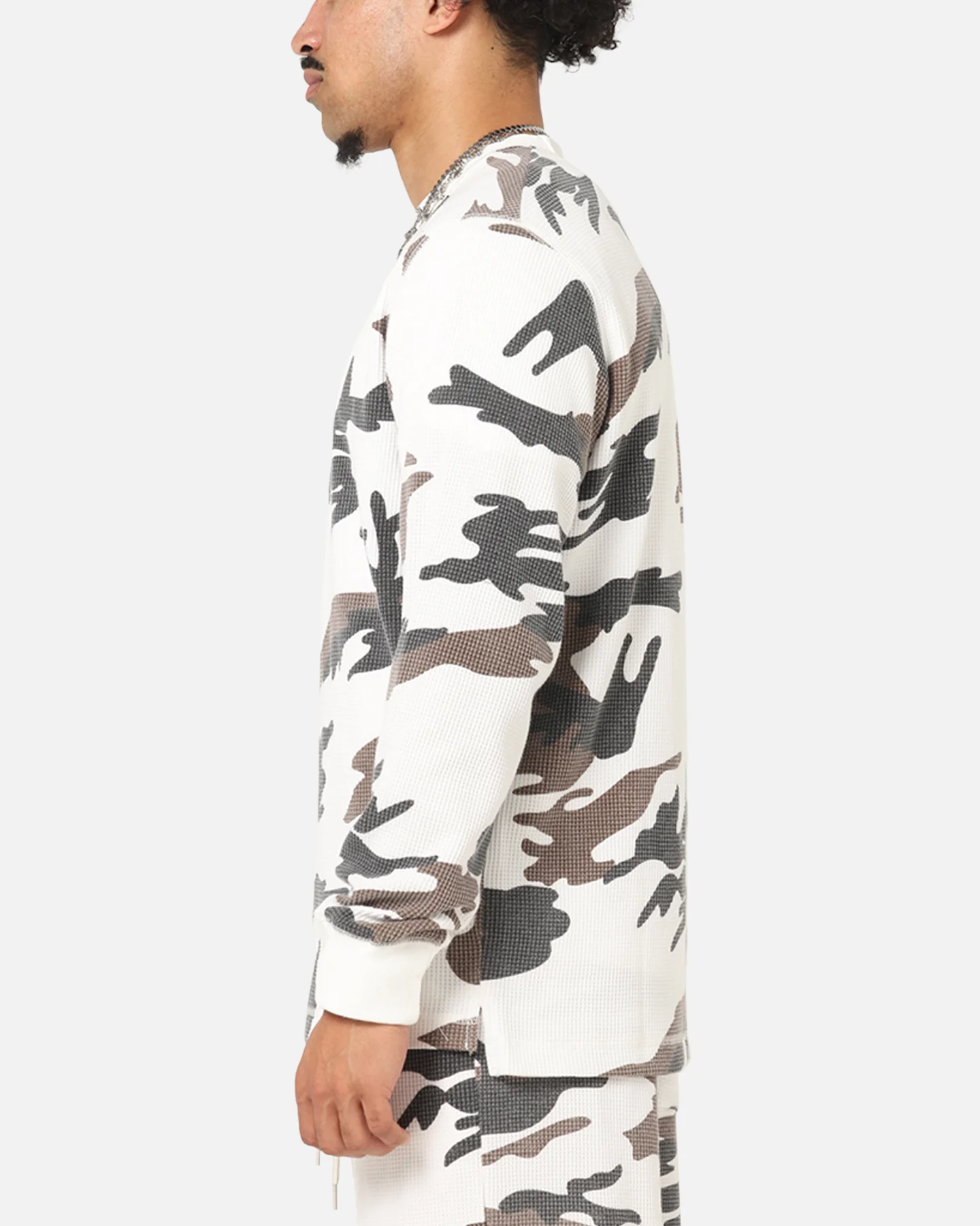 XXIII Printed Thermal Long Sleeve T-Shirt Snow Camo - Image 5