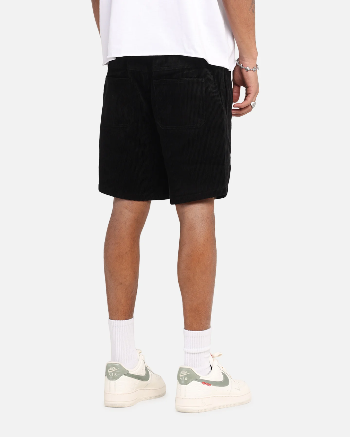 XXIII Riven Cord Shorts Black - Image 6