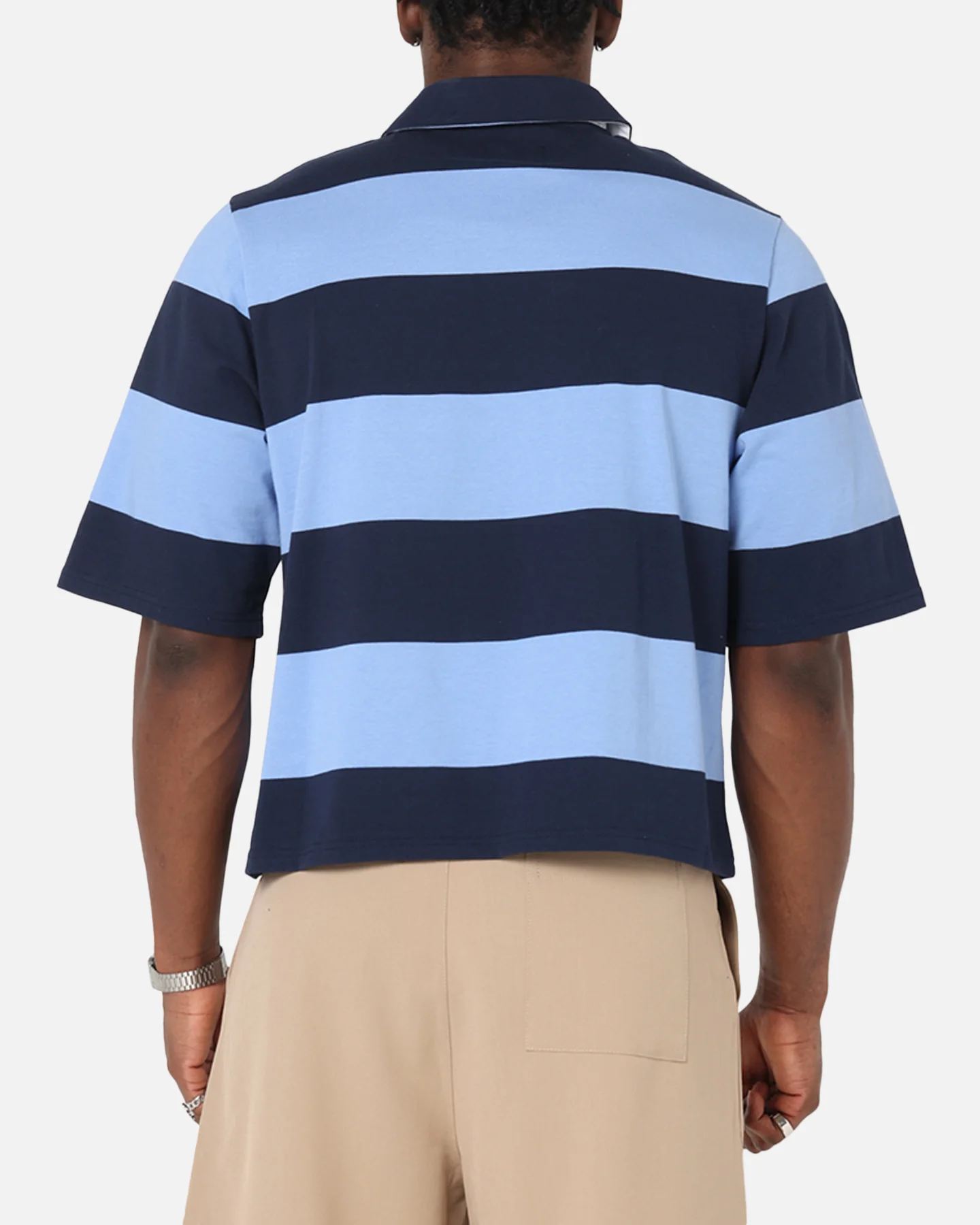 XXIII Rugby Polo T-Shirt Navy/Blue - Image 3