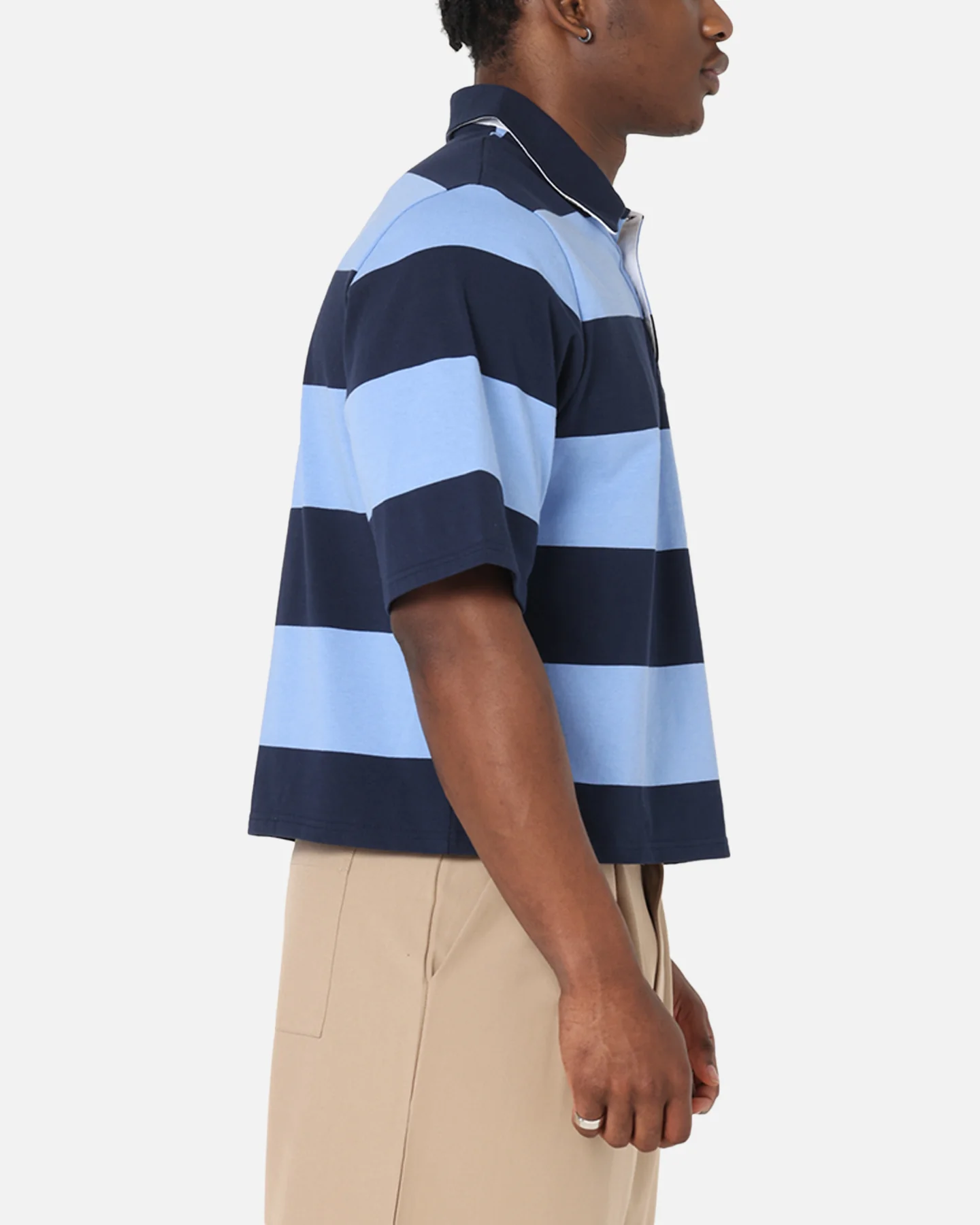 XXIII Rugby Polo T-Shirt Navy/Blue - Image 4