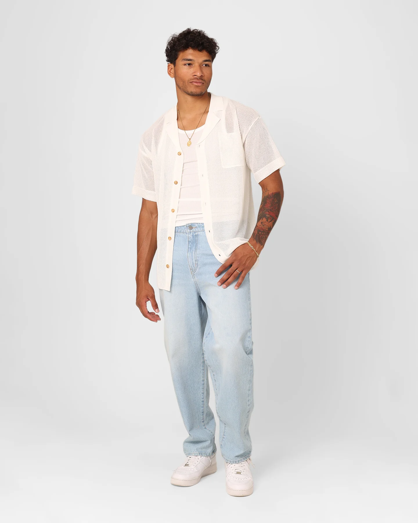 XXIII Ryda Button Up Shirt White - Image 2